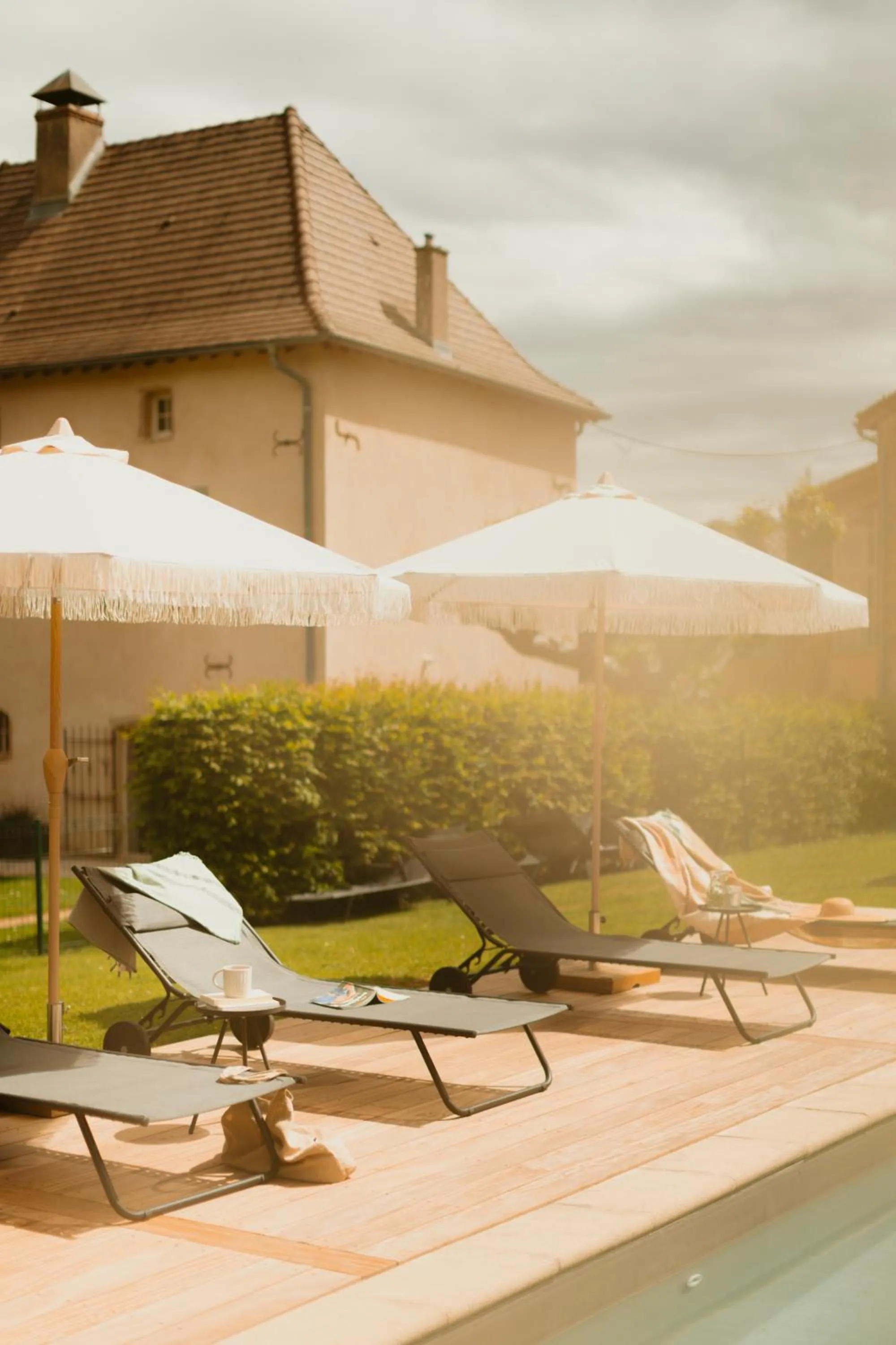 Swimming pool in Tomette Singulière