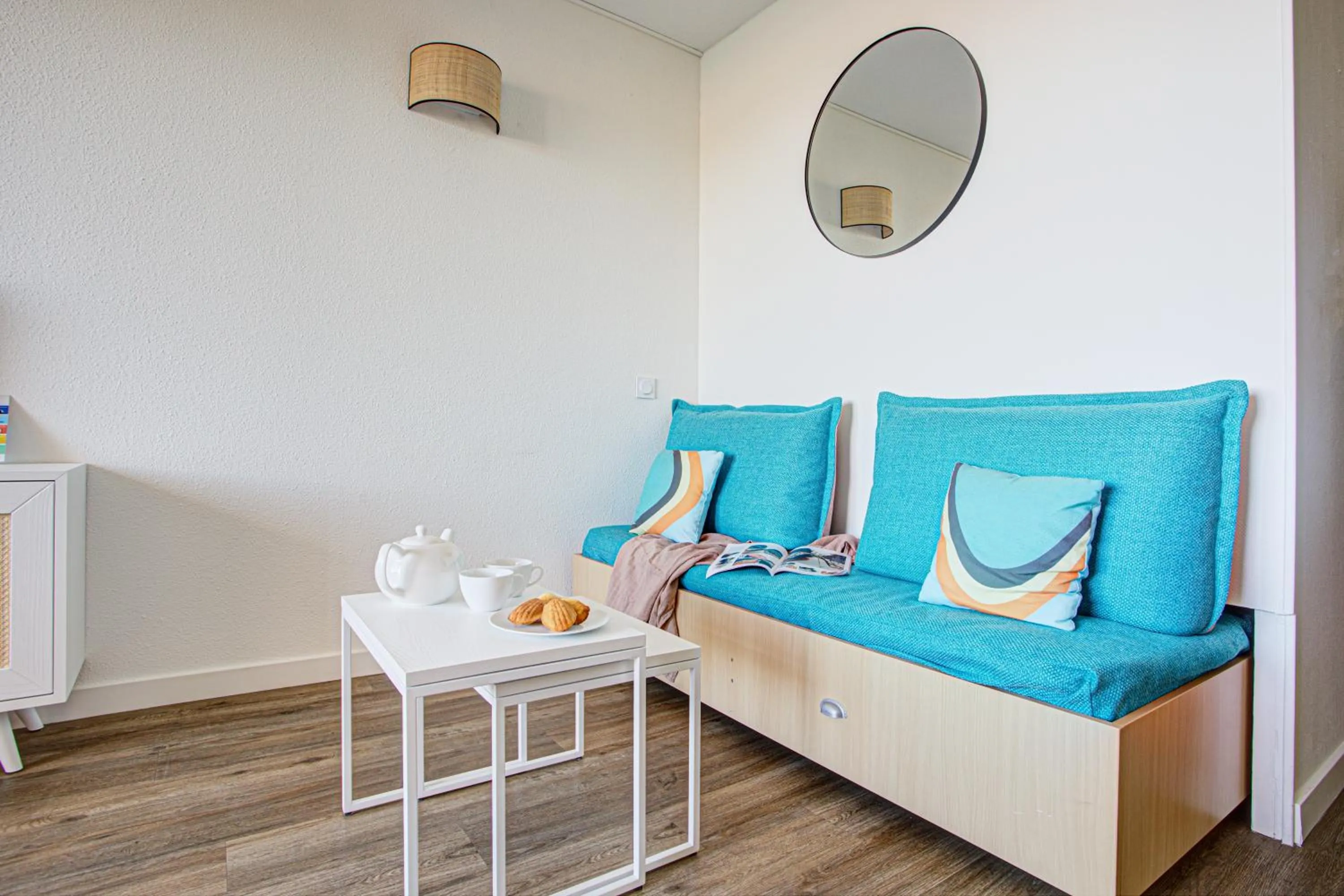 Bed in Residence Pierre & Vacances Les Balcons de Collioure