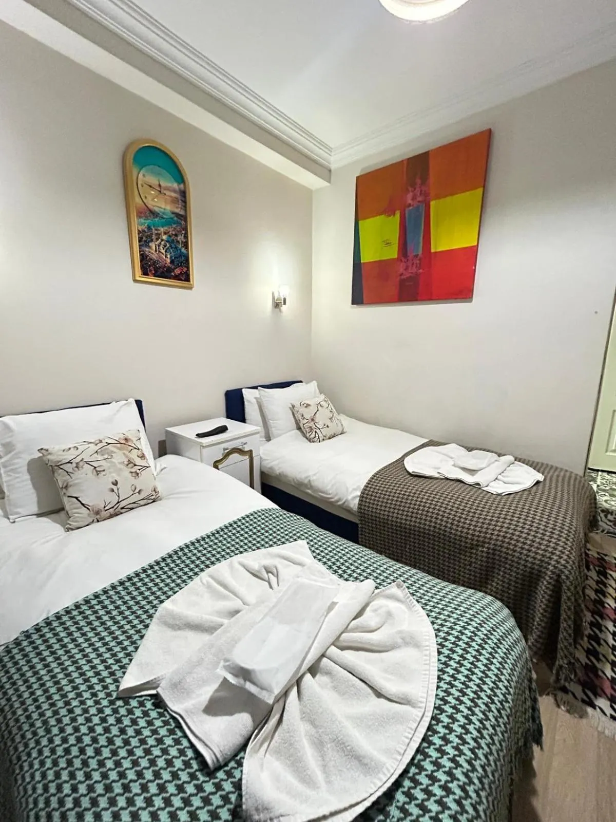 Bed in Sofia Corner Hotel