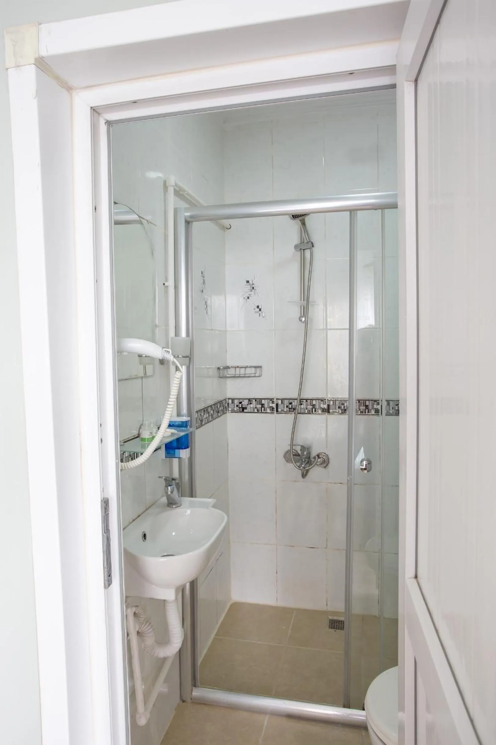 Shower in Sofia Corner Hotel