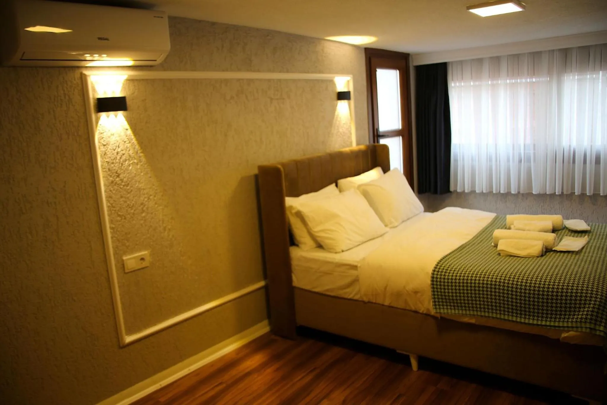 Bed in Sofia Corner Hotel