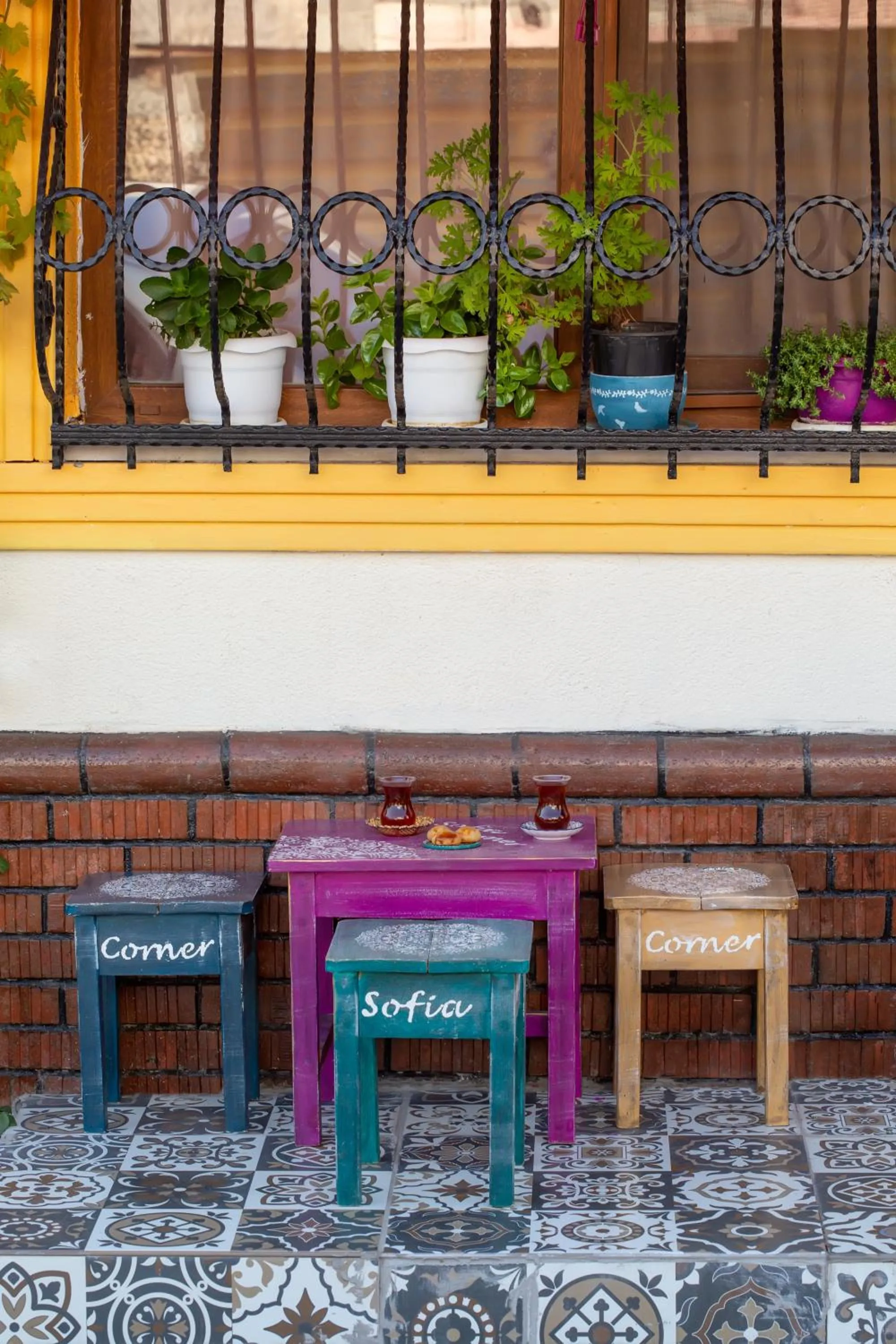 Facade/entrance in Sofia Corner Hotel
