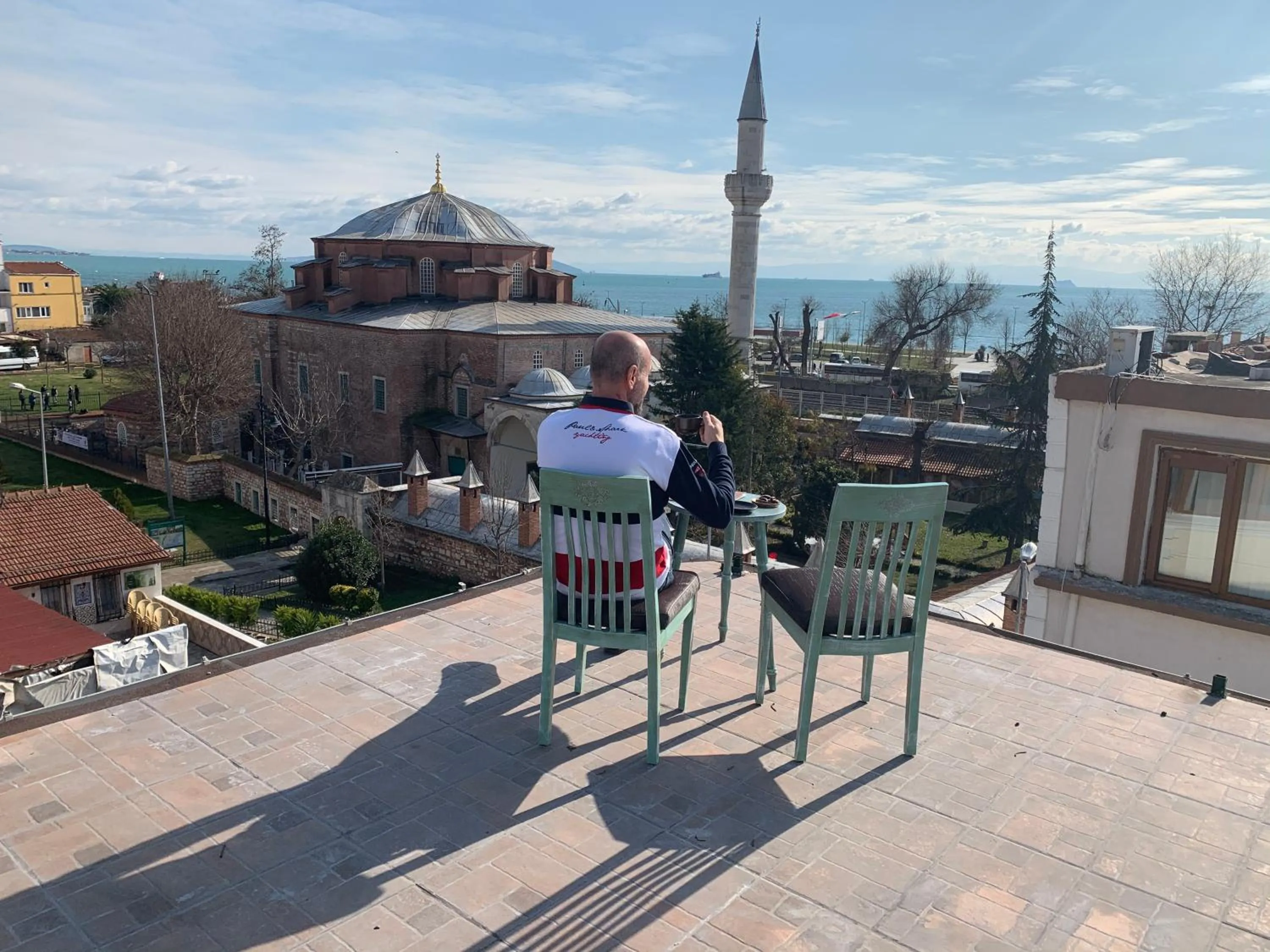 Balcony/Terrace in Sofia Corner Hotel