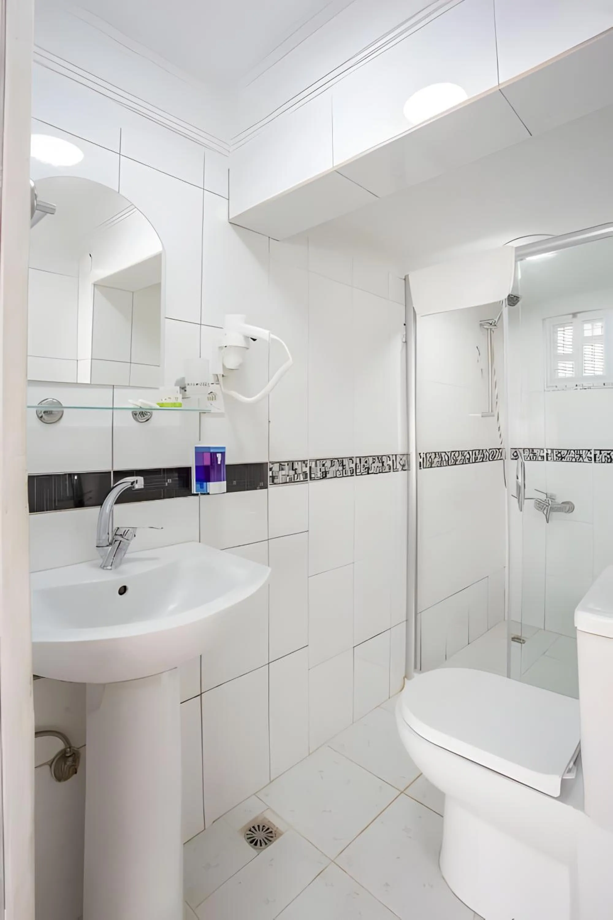 Shower in Sofia Corner Hotel