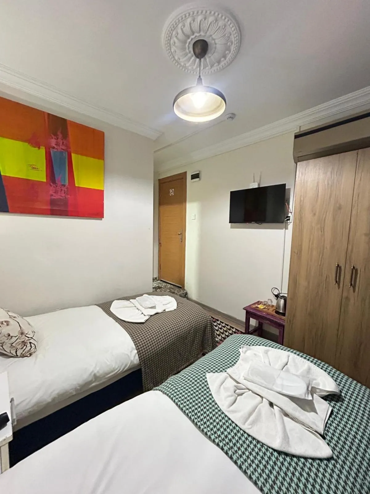 Bed in Sofia Corner Hotel