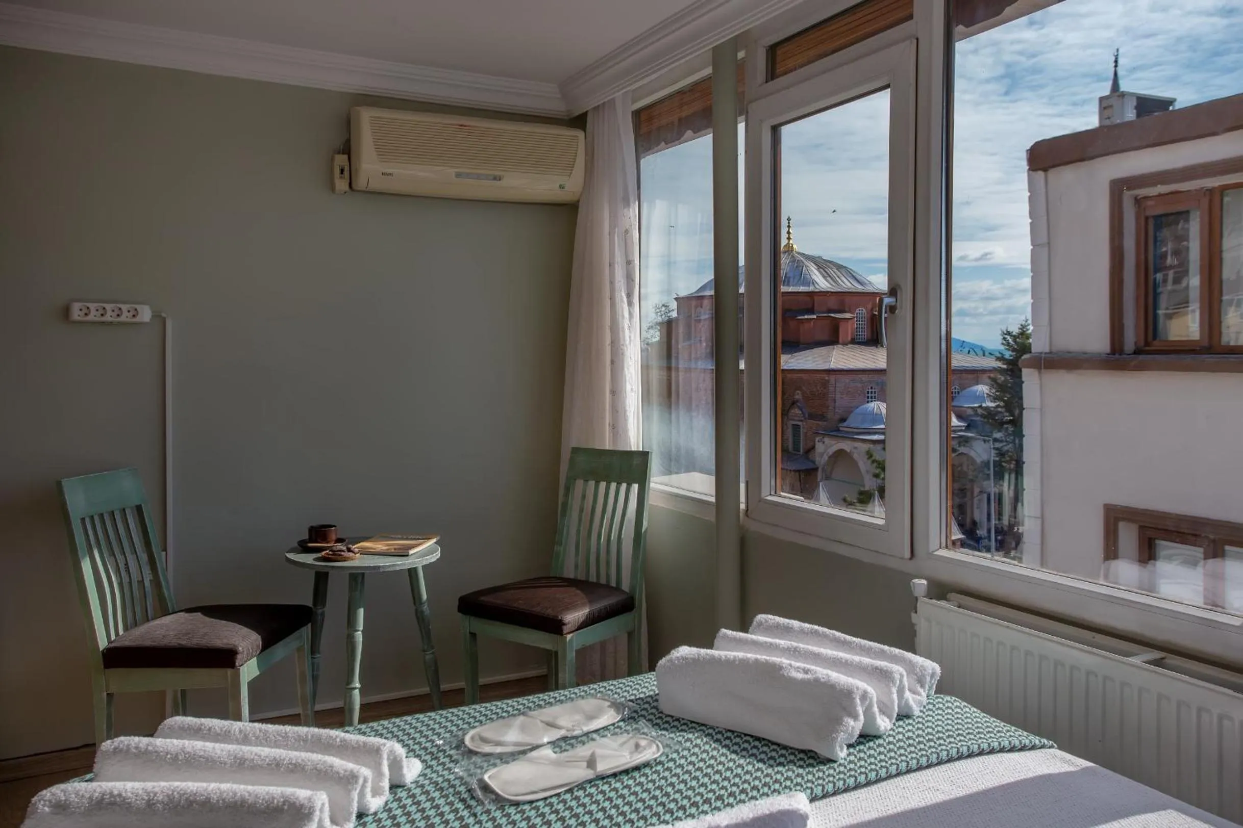 Seating area in Sofia Corner Hotel