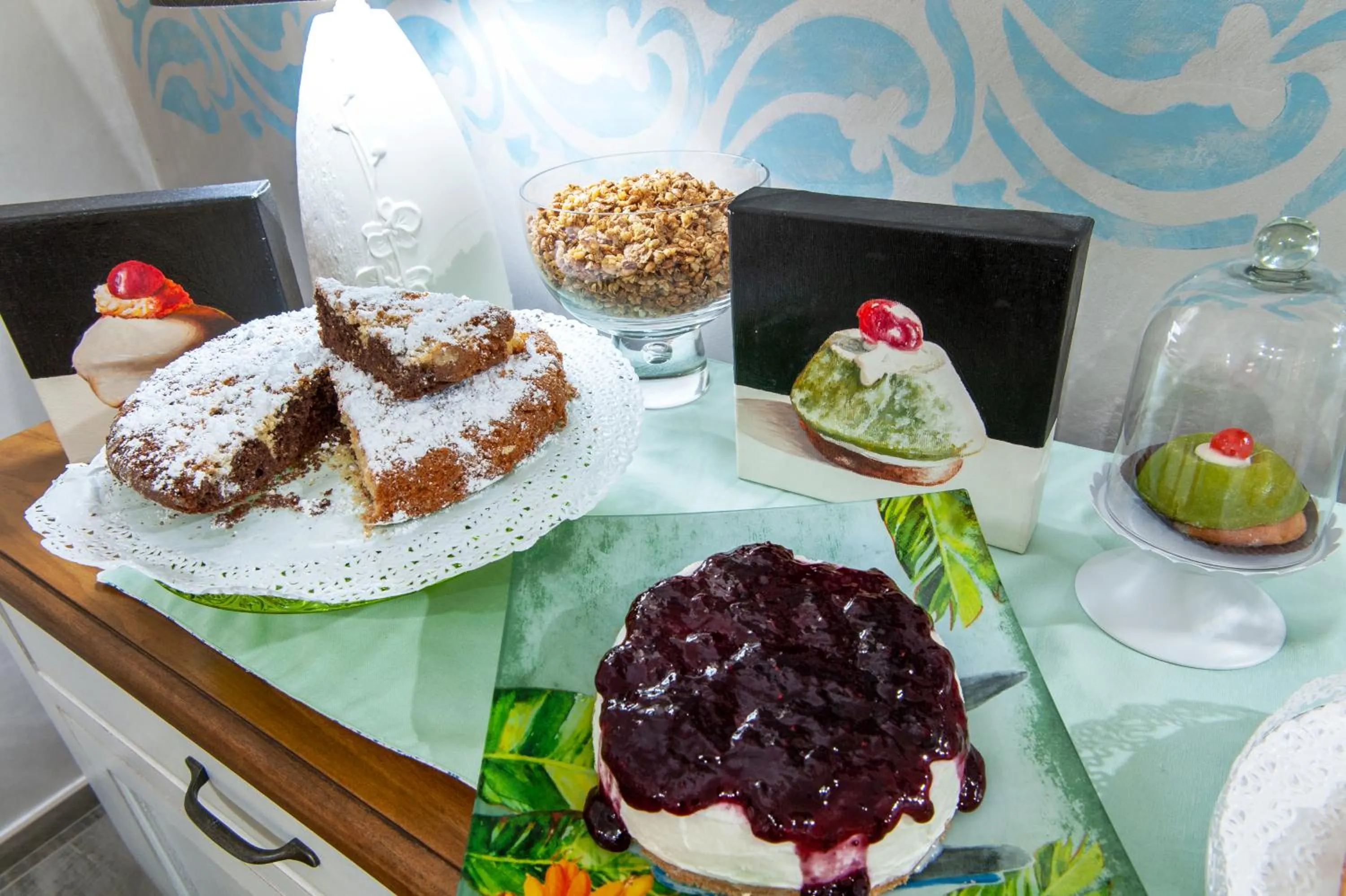 Food and drinks in La Corte di Edoardo