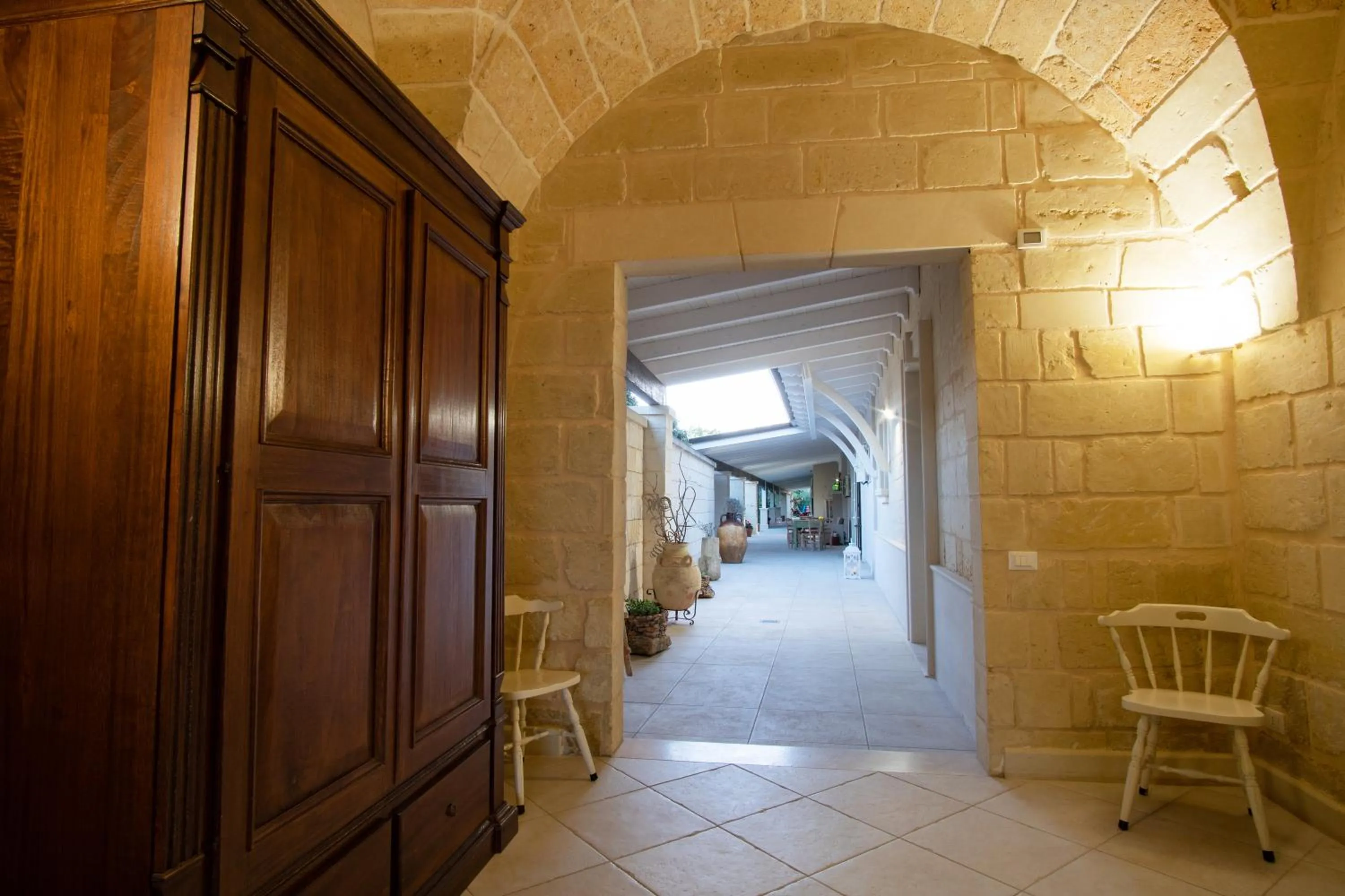 Facade/entrance in La Corte di Edoardo
