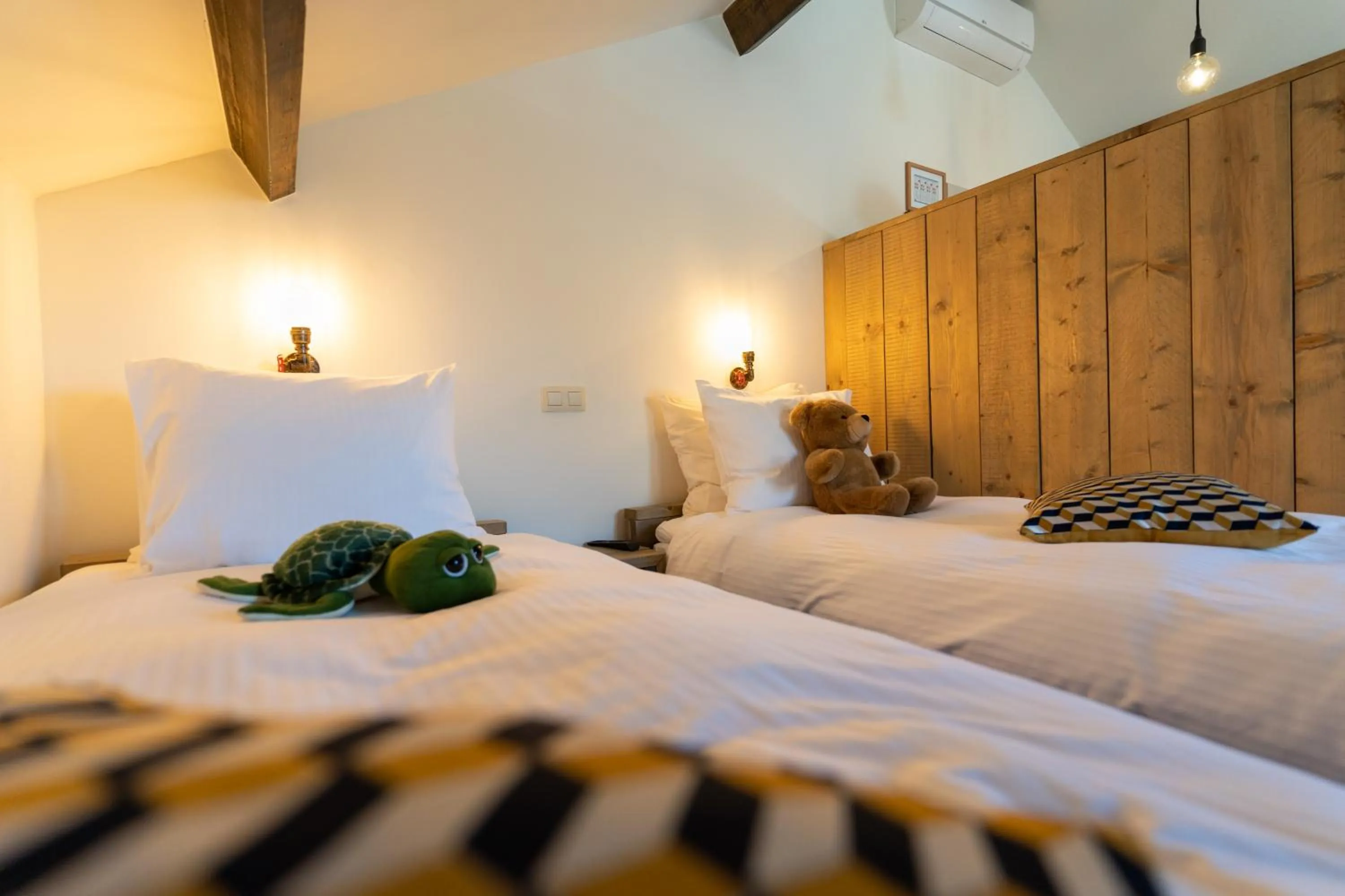 Bed in Bed & Breakfast 't Vèèrke