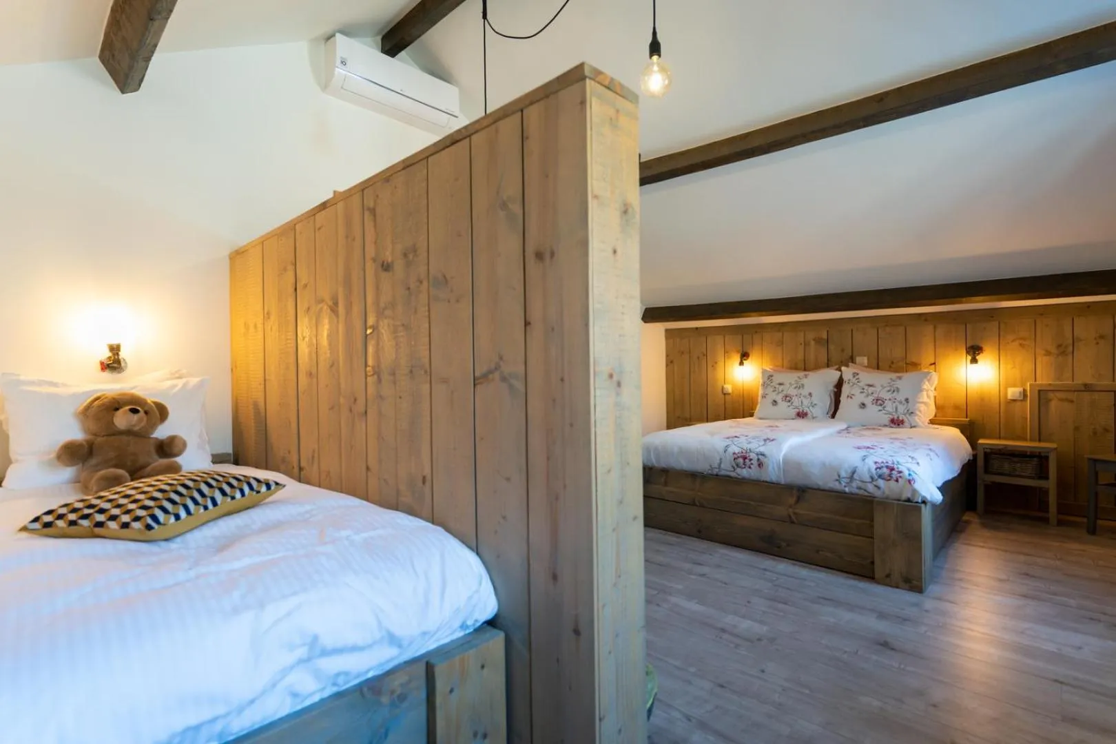 Bed in Bed & Breakfast 't Vèèrke