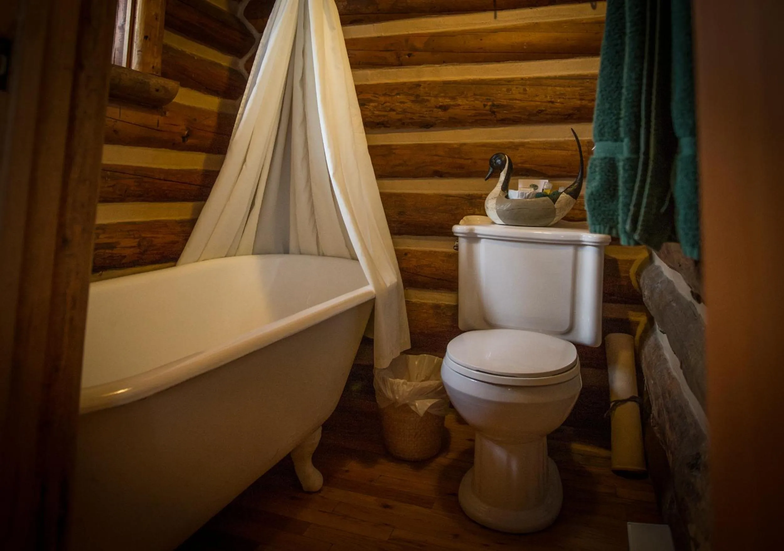 Toilet in Storm Mountain Lodge & Cabins
