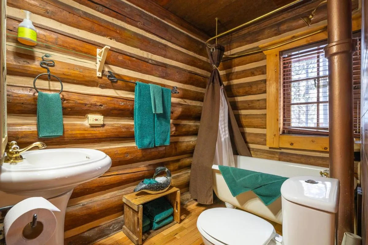 Shower in Storm Mountain Lodge & Cabins