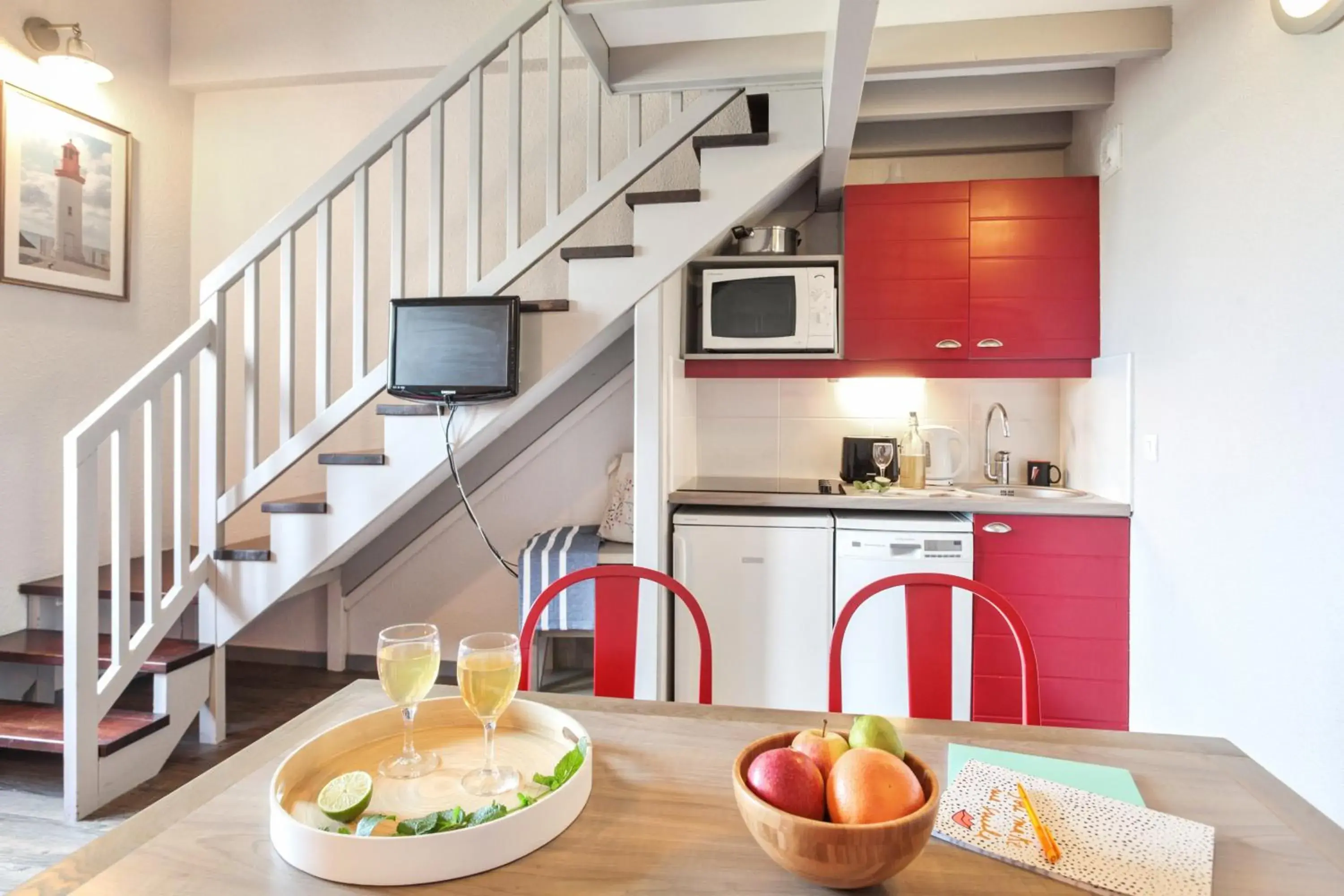 Studio with Mezzanine (4 People) in Résidence Pierre & Vacances Le Fort de la Rade Studio with Mezzanine (4 People) in Résidence Pierre & Vacances Le Fort de la Rade