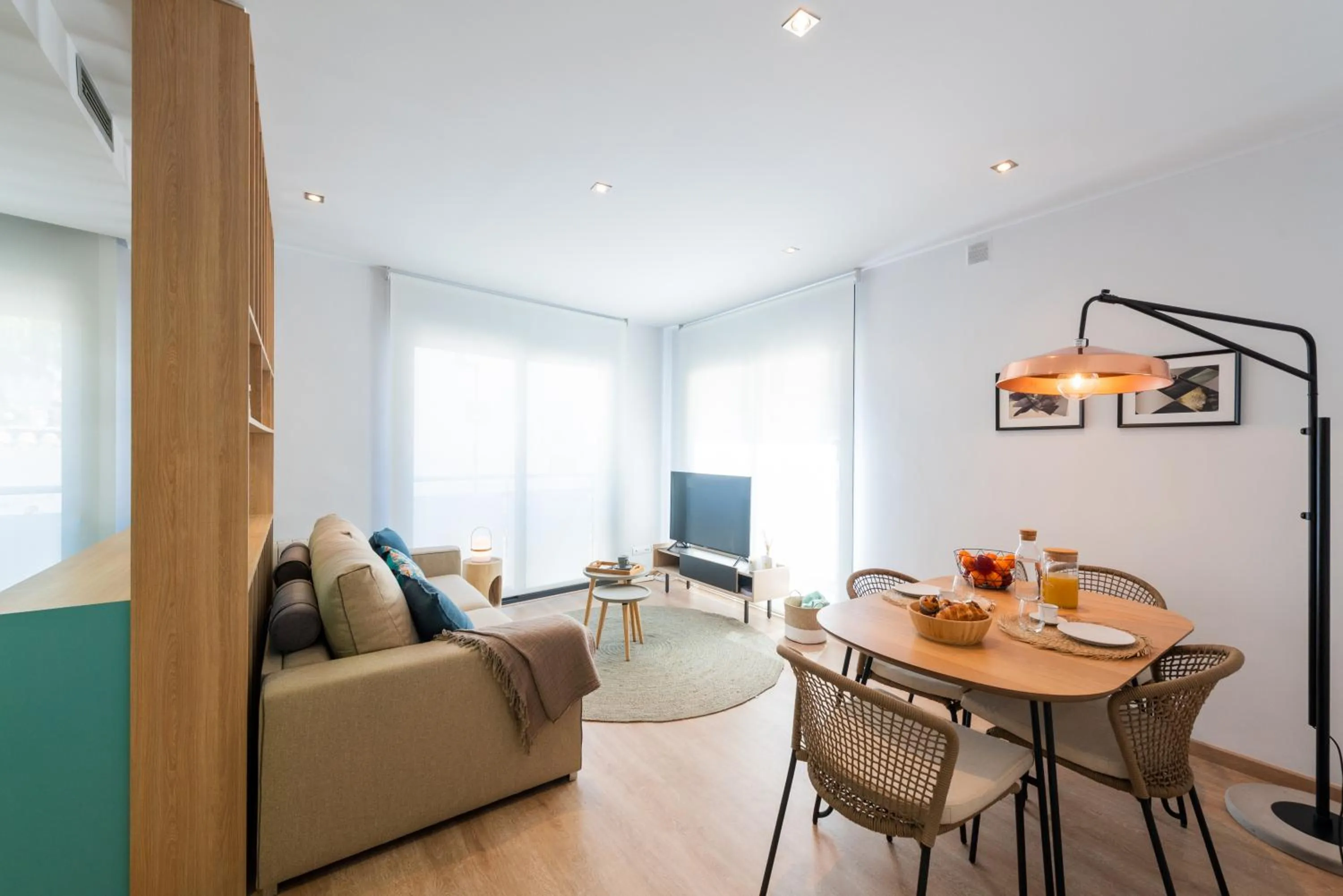 Living room in Sitges Centre. Simply Charming