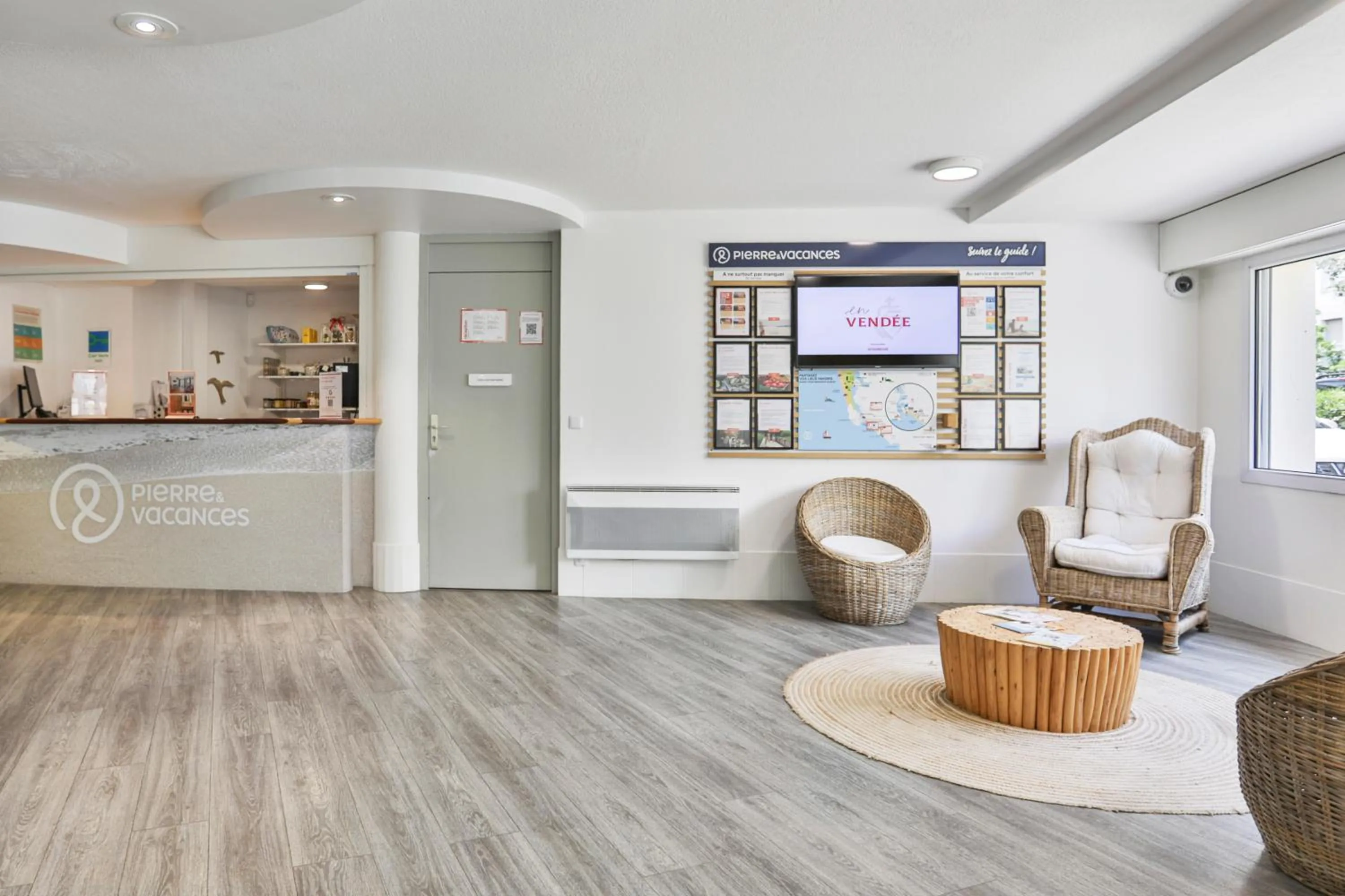Lobby or reception in Résidence Pierre & Vacances La Baie des Sables