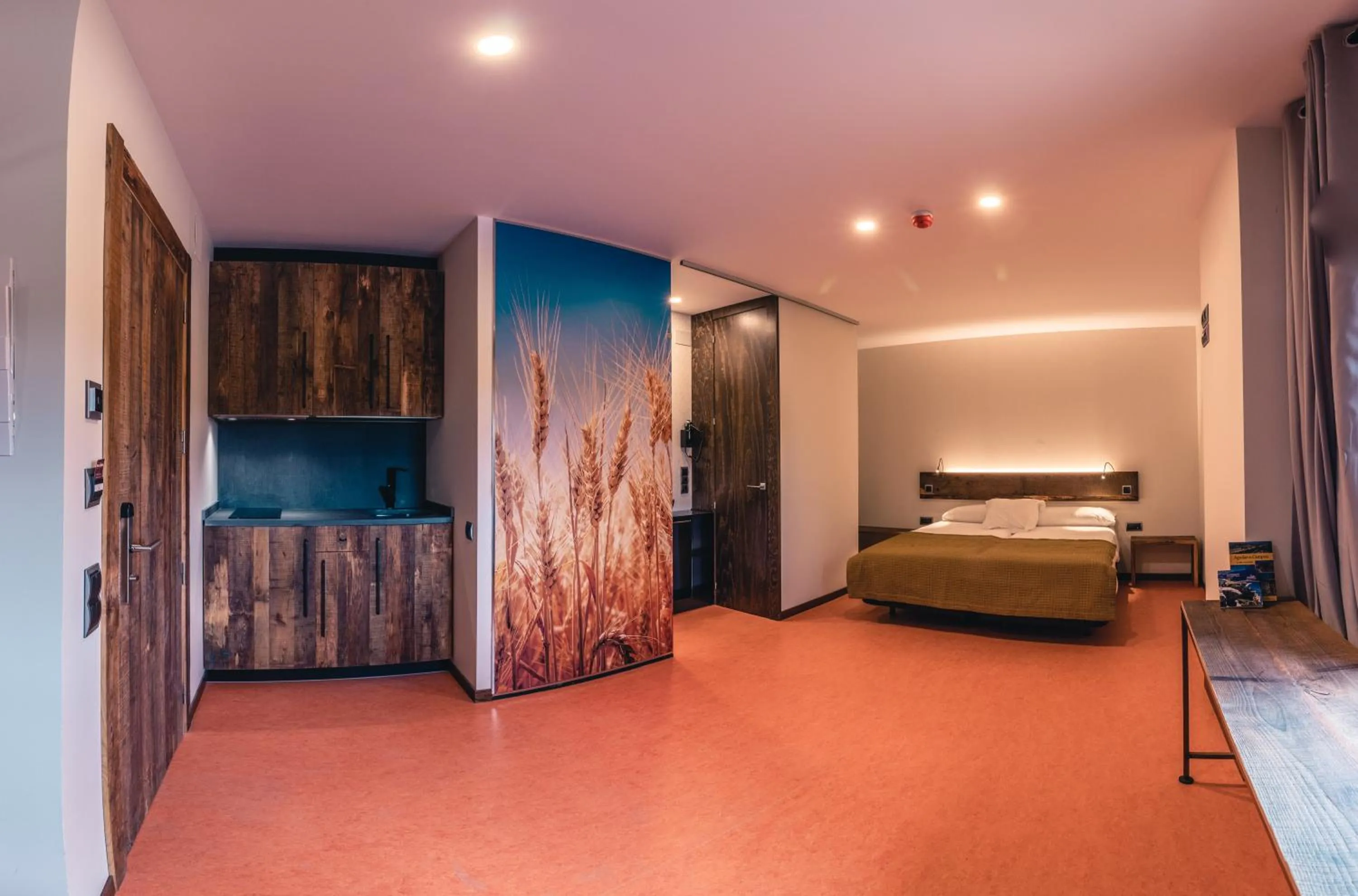 Bed in Hotel y Estudios DCeres Estancias