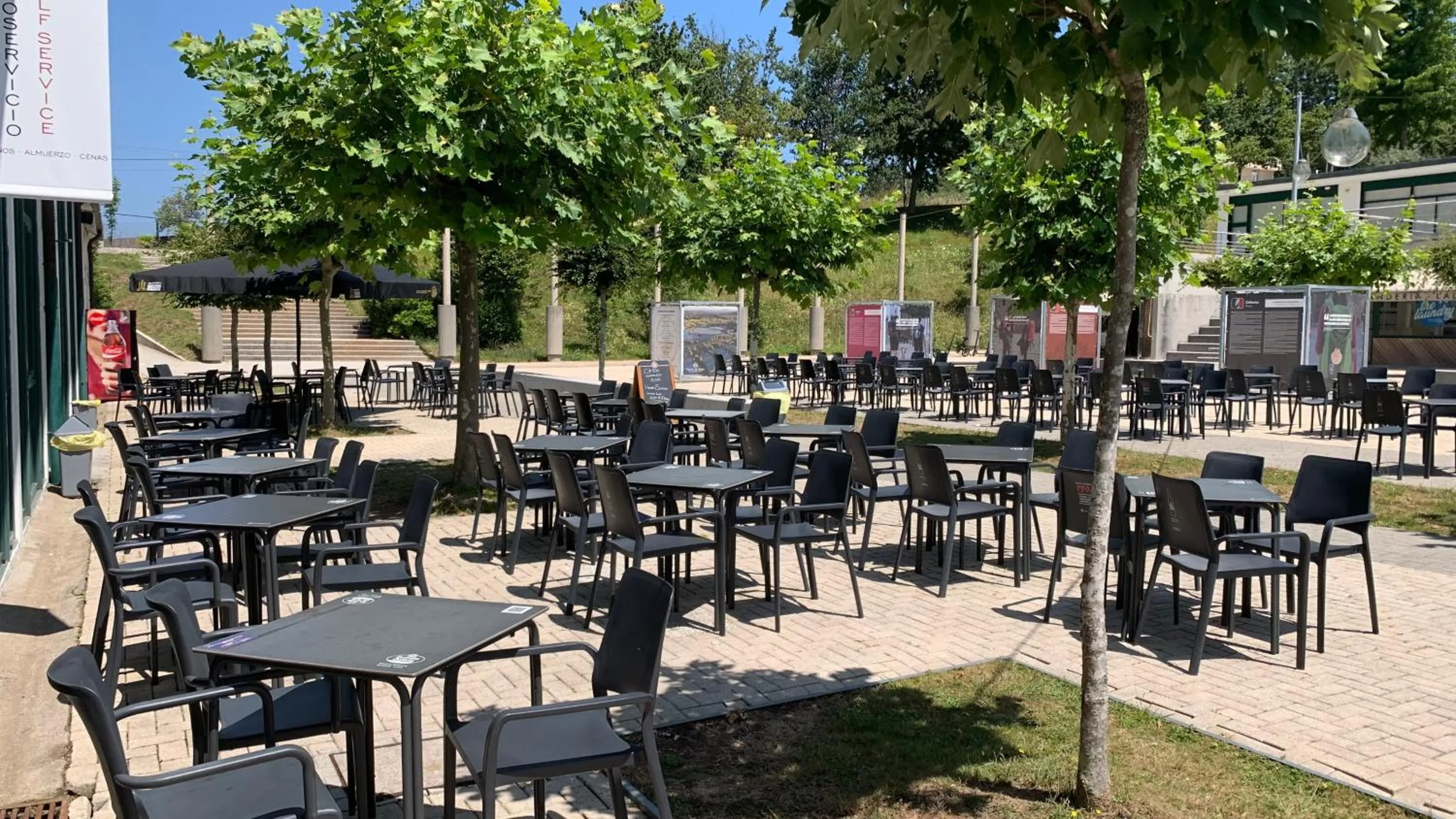 Balcony/Terrace in Albergue Monte Do Gozo