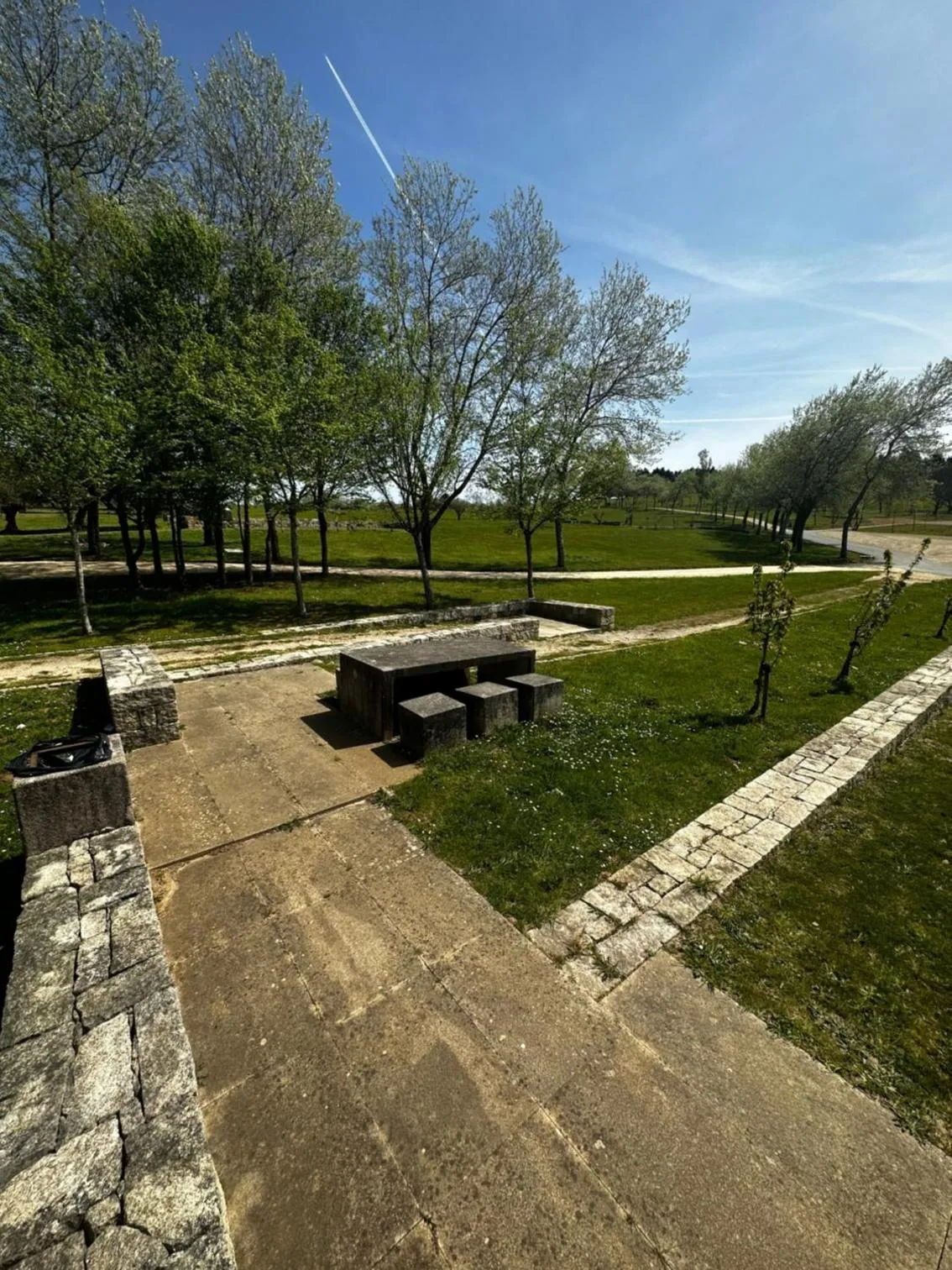 Natural landscape in Albergue Monte Do Gozo