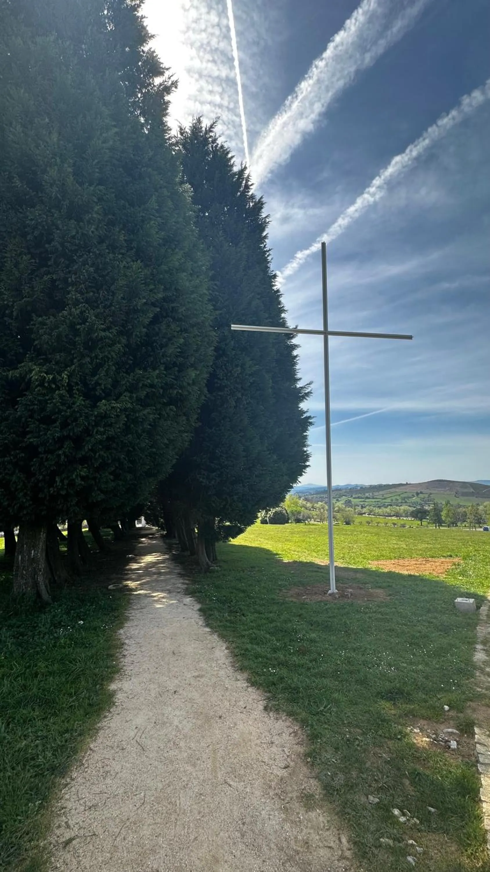 Off site in Albergue Monte Do Gozo