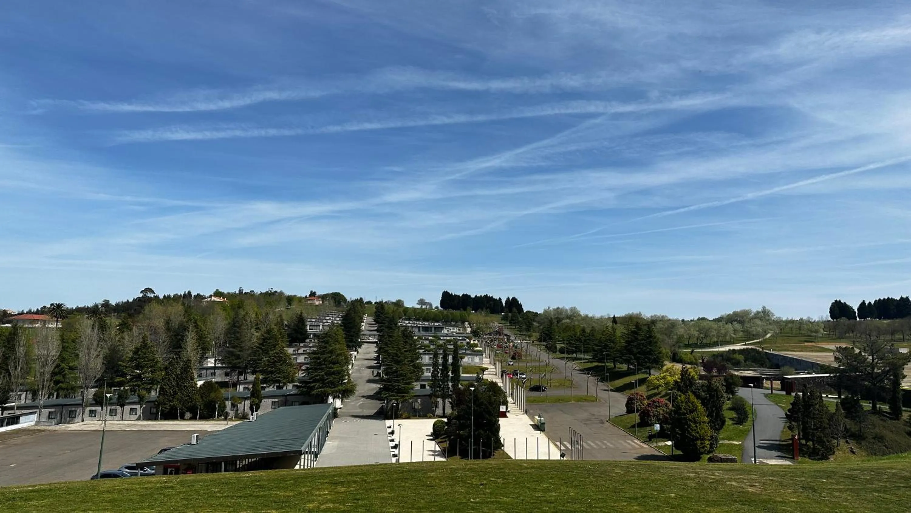 Property building in Albergue Monte Do Gozo