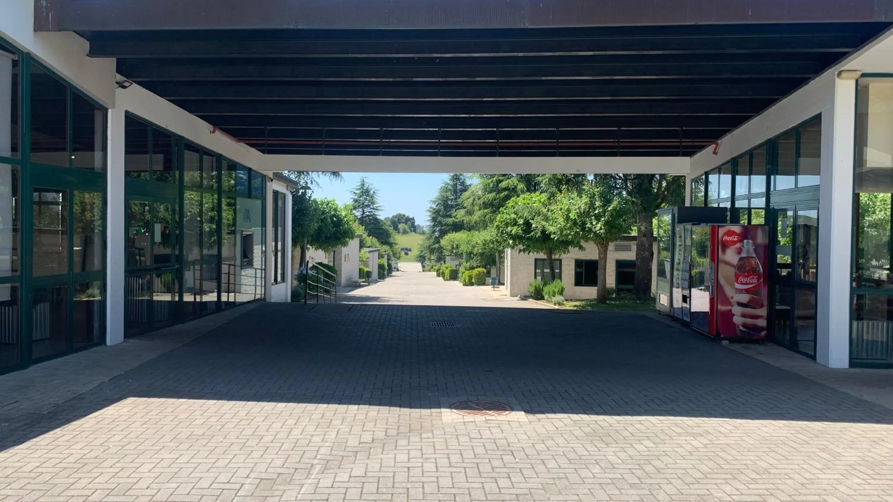 Property building in Albergue Monte Do Gozo