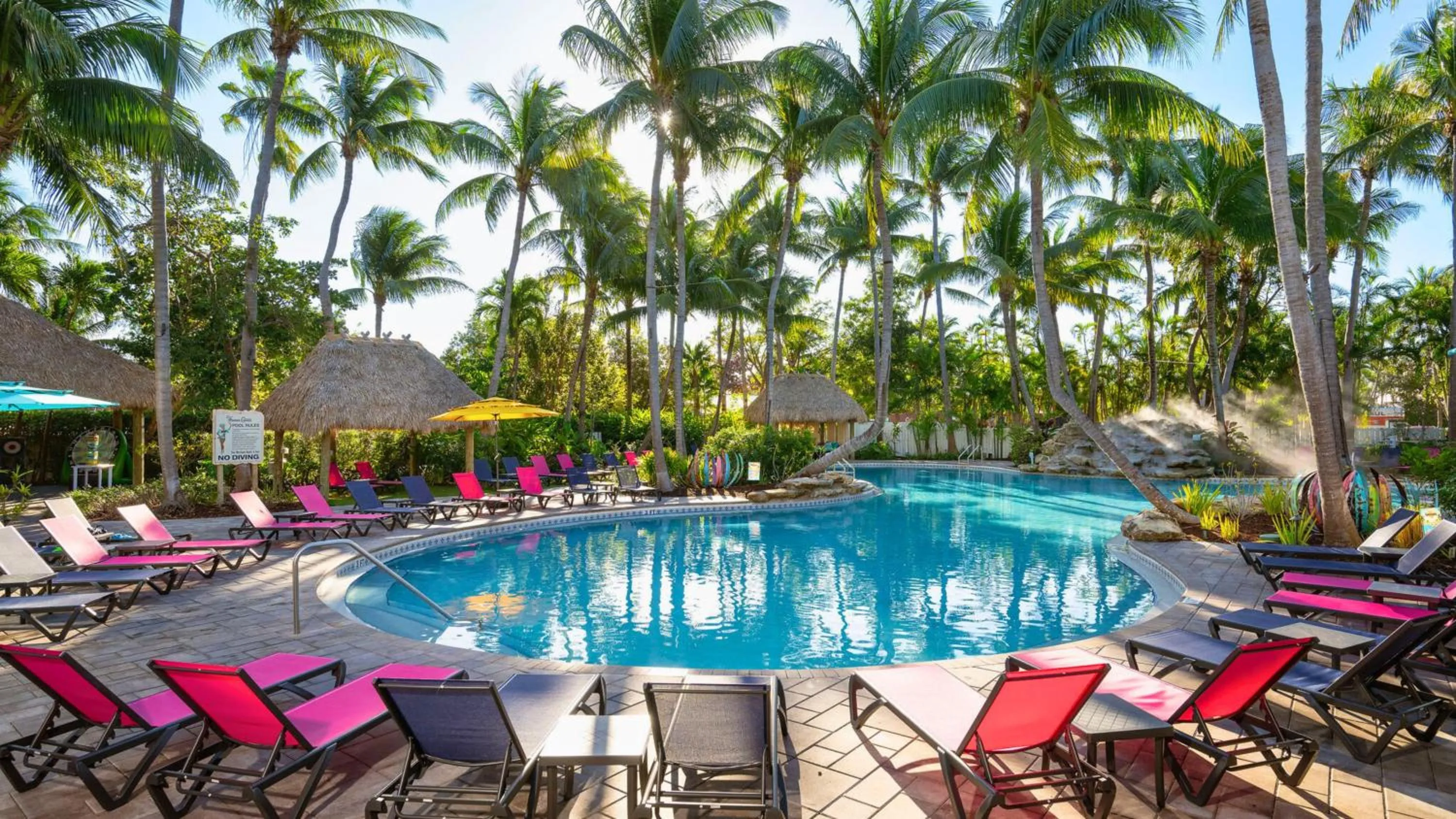 Swimming pool in Havana Cabana at Key West