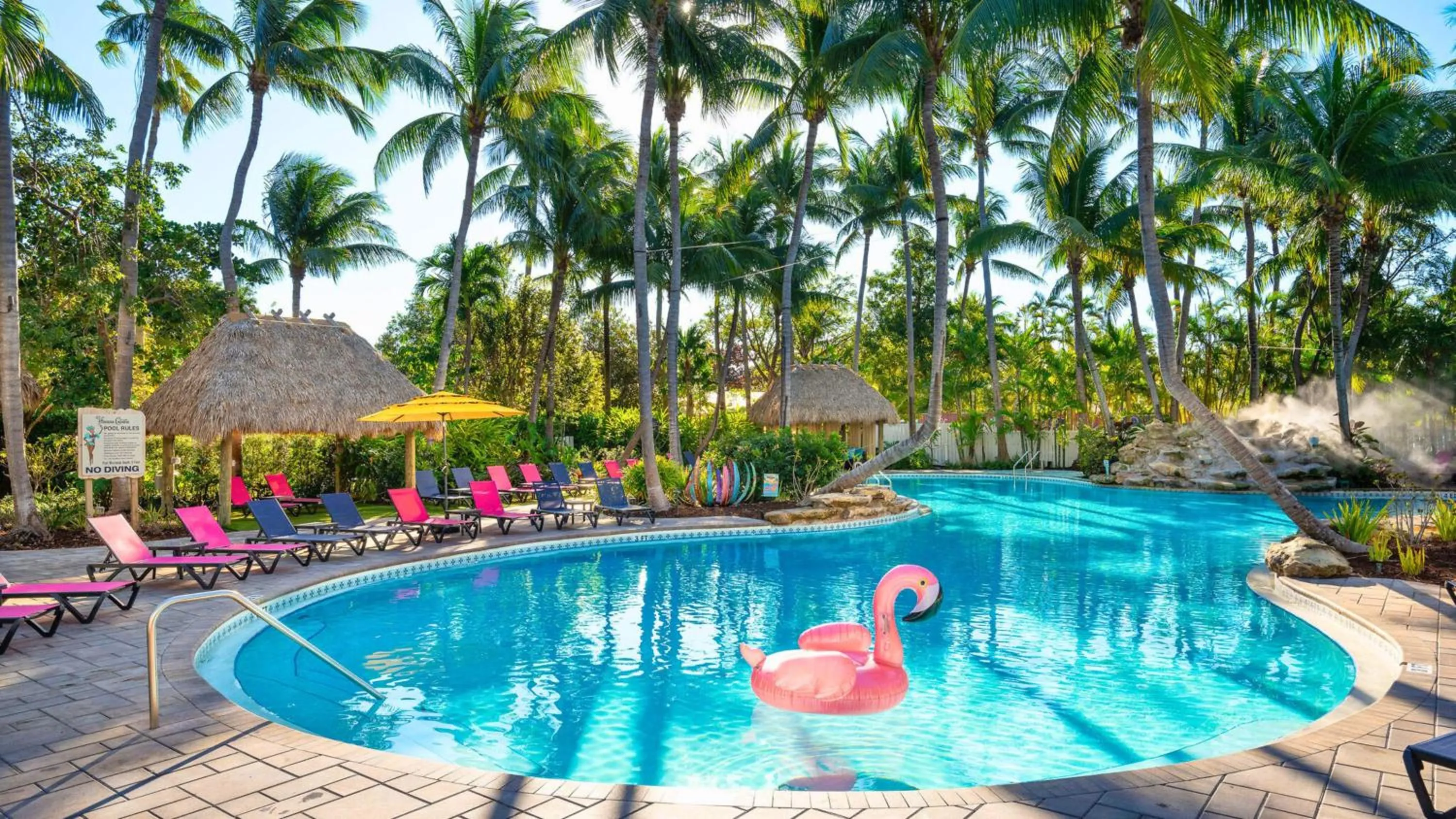Swimming pool in Havana Cabana at Key West