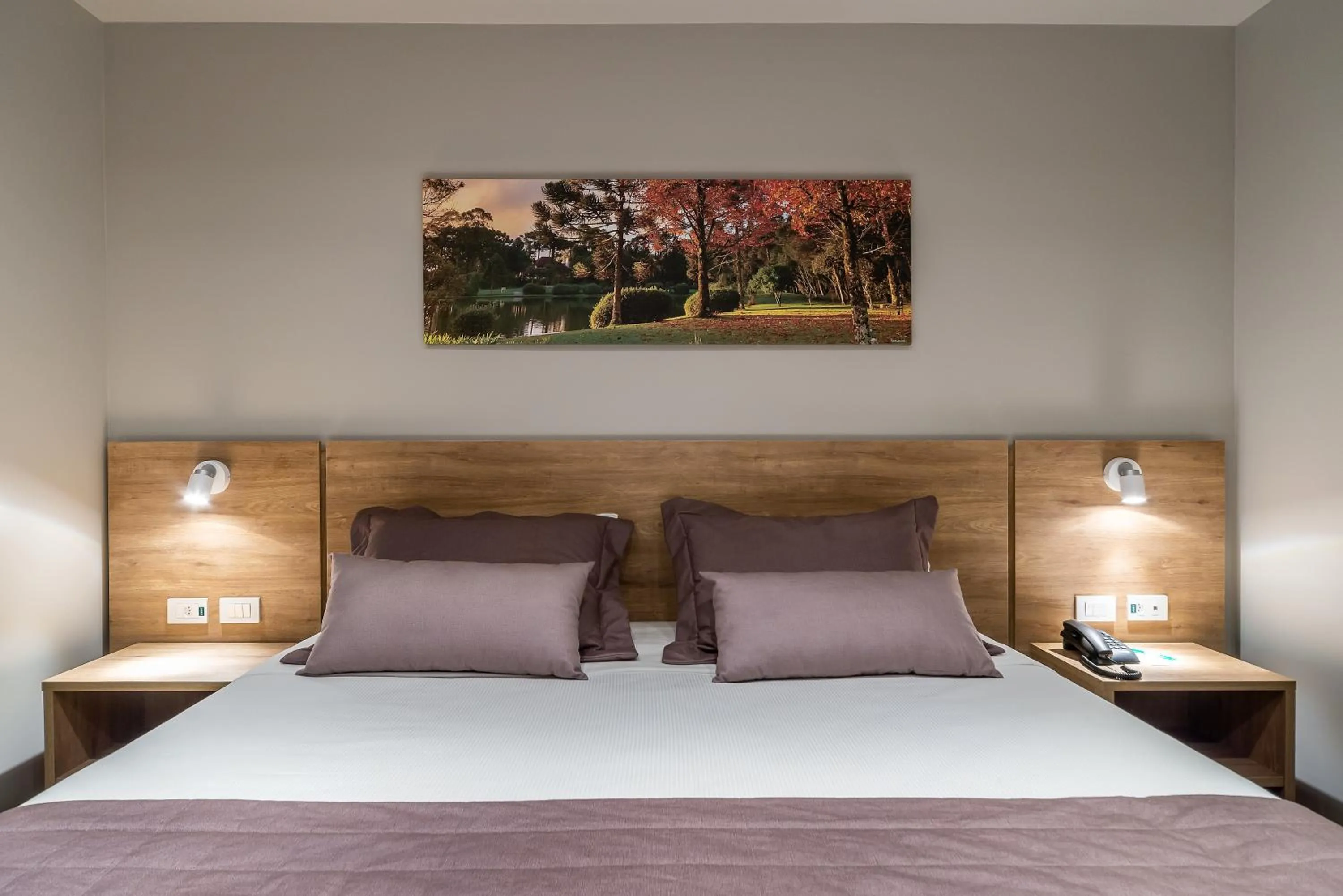 Bedroom, Bed in Hotel Laghetto Fratello