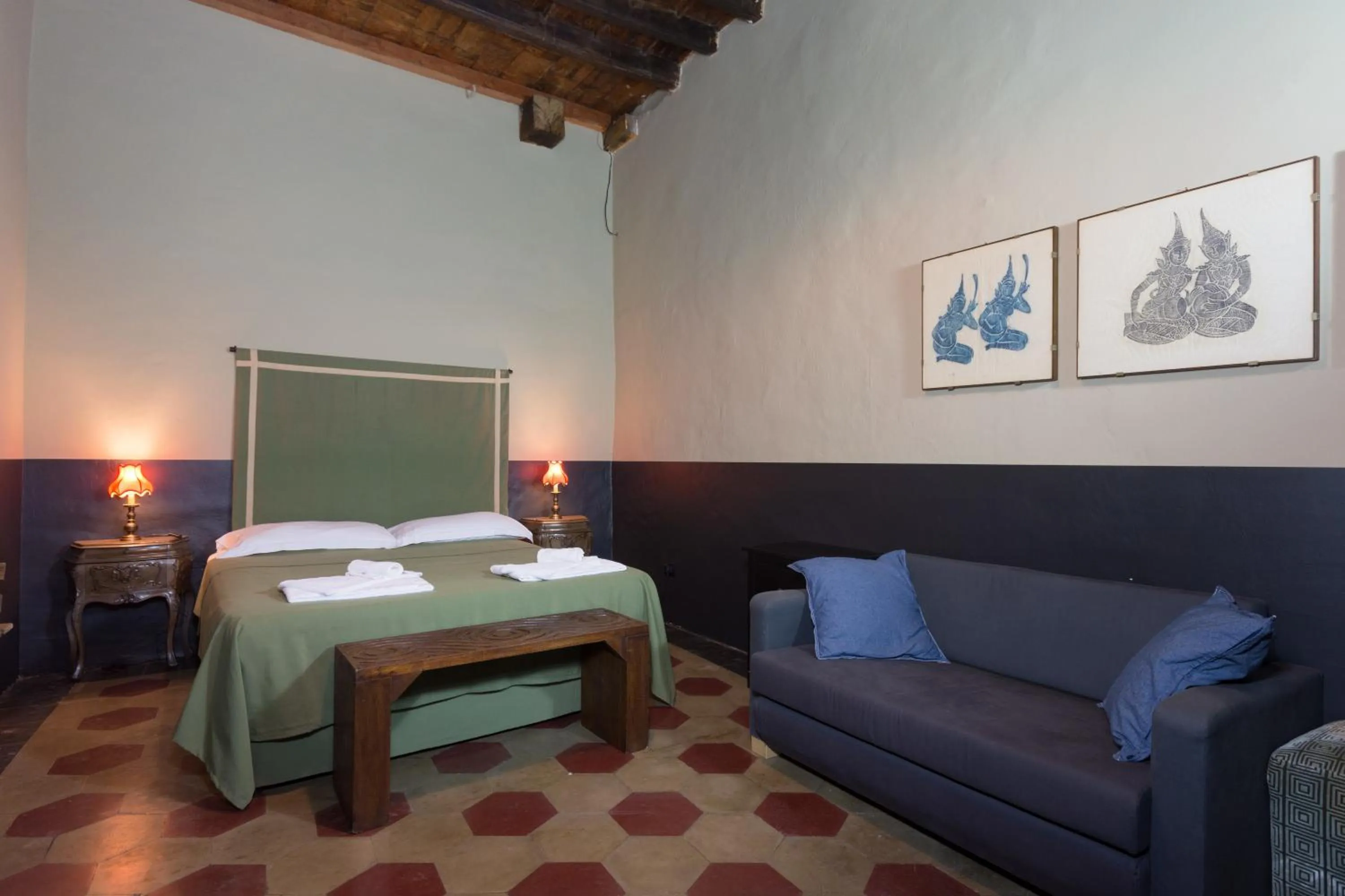 Bed in Le petit coeur de la ville