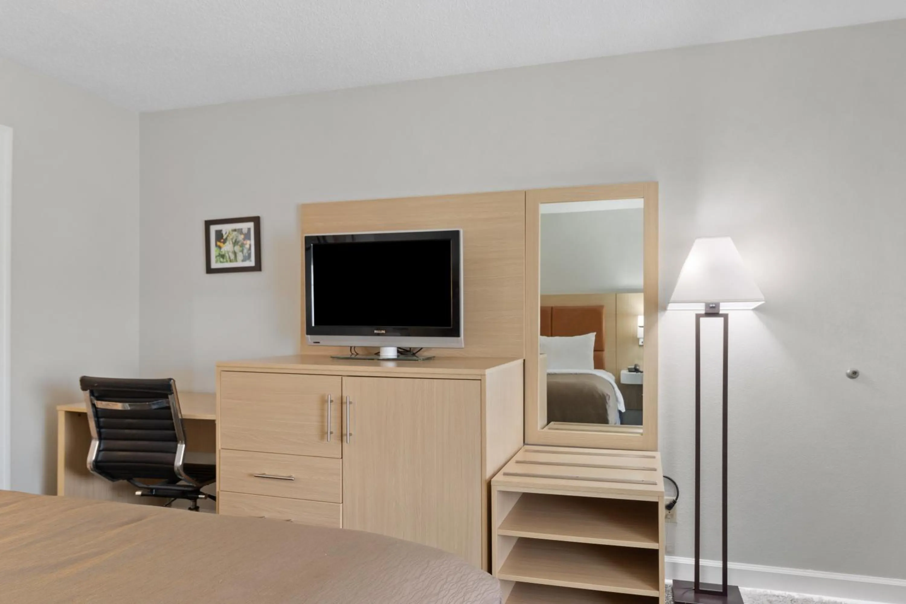 TV and multimedia, Bed in Richland Inn of Columbia