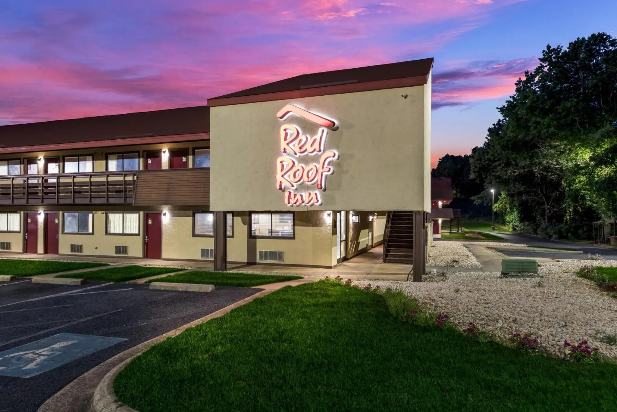 Property building in Red Roof Inn Hickory