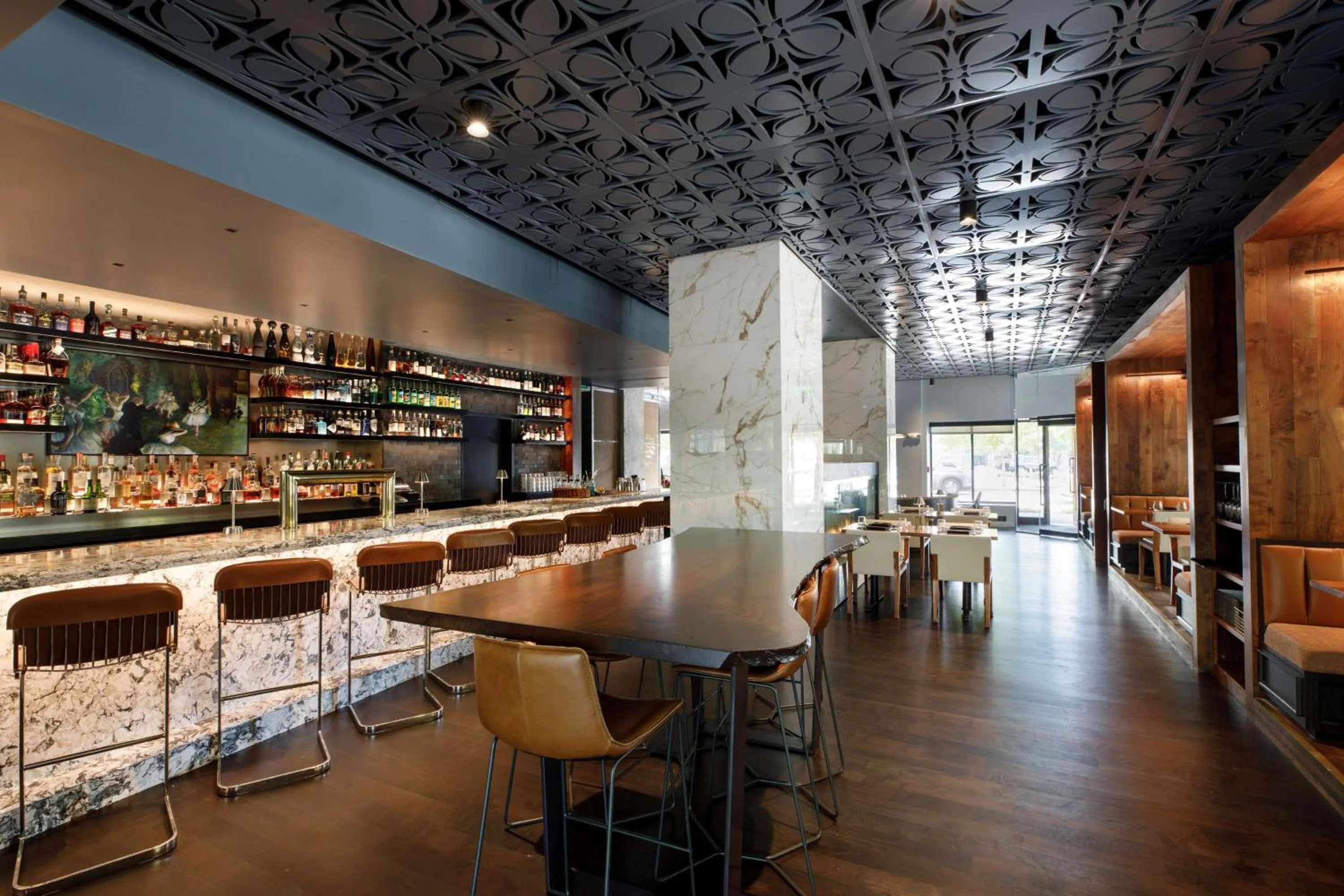 Lounge or bar in Colcord Hotel Oklahoma City, Curio Collection by Hilton
