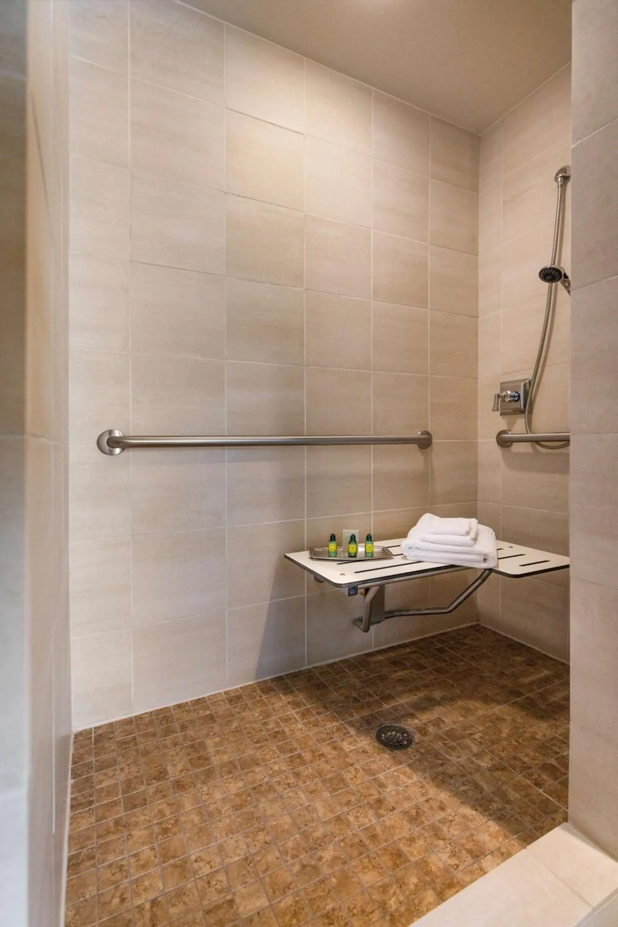 Corner King Room with Roll-In Shower - Mobility/Hearing Access in Colcord Hotel Oklahoma City, Curio Collection by Hilton Corner King Room with Roll-In Shower - Mobility/Hearing Access in Colcord Hotel Oklahoma City, Curio Collection by Hilton