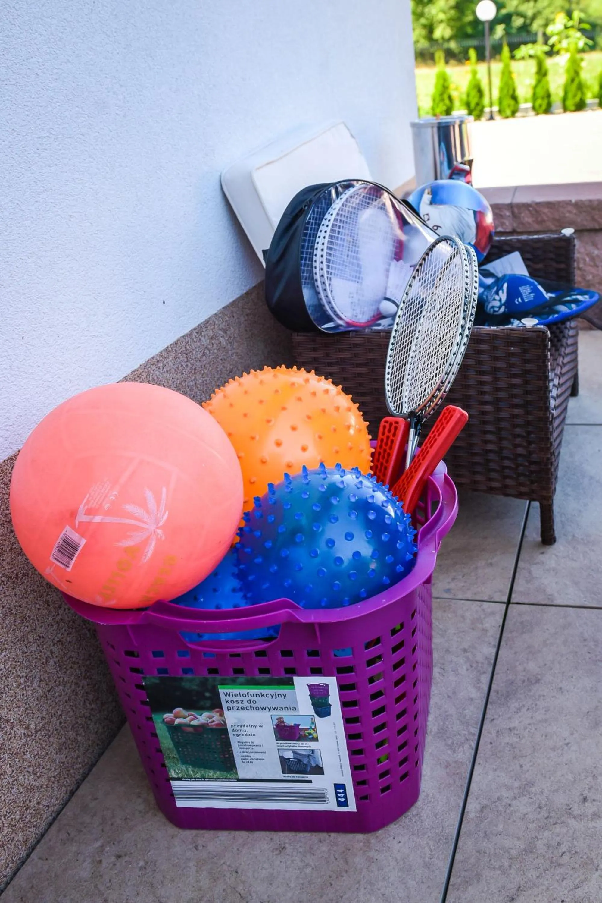 Children play ground in Willa Boconek - Zator Przeciszów