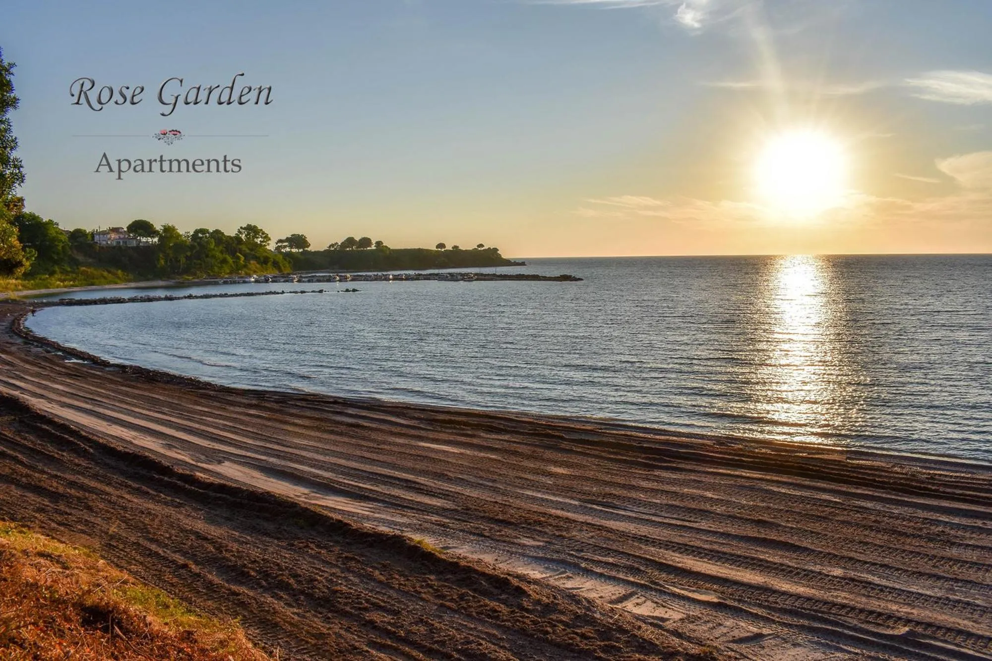 Beach in Rose Garden Apartments