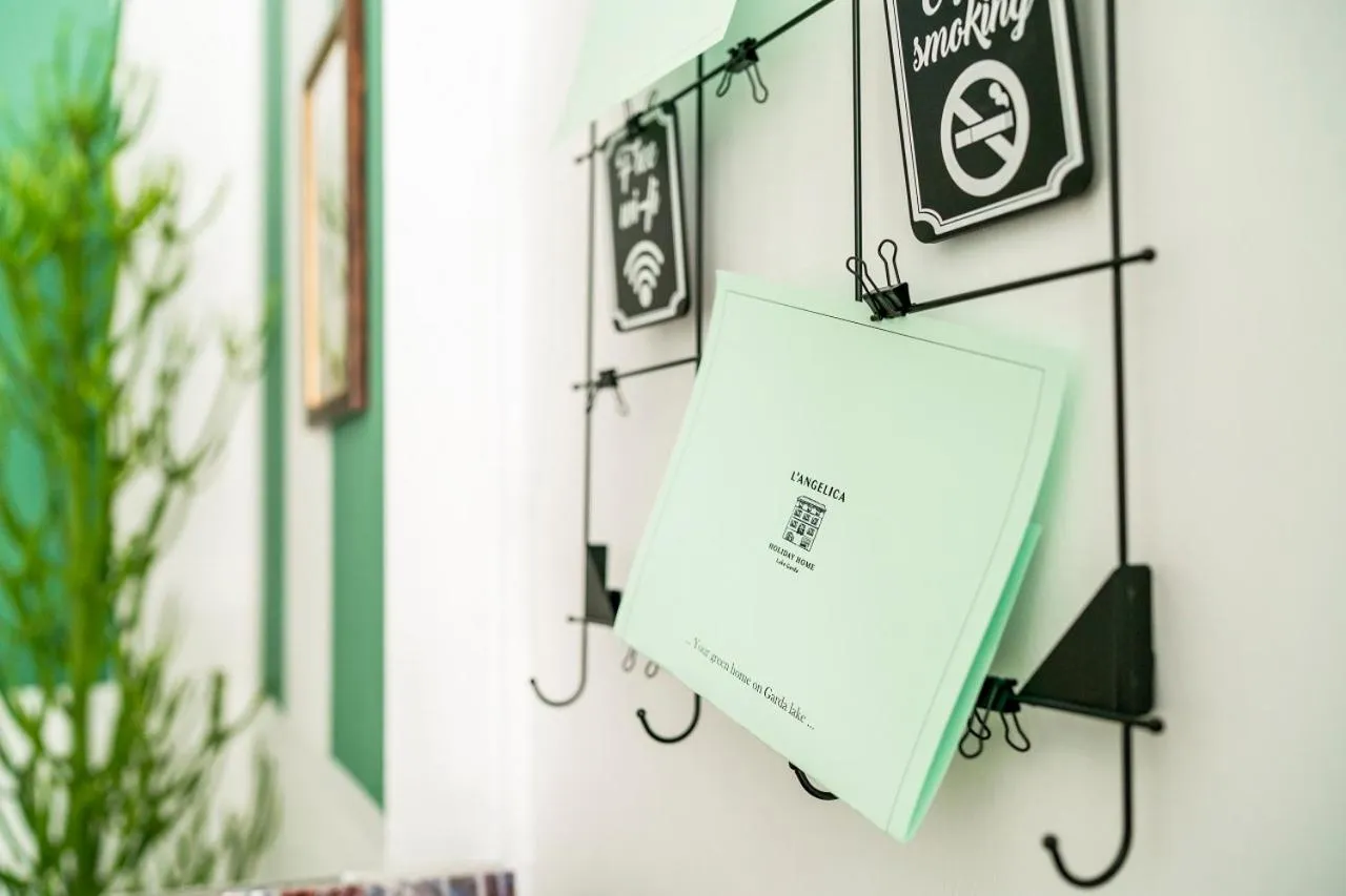 Decorative detail in L'Angelica Holiday Home