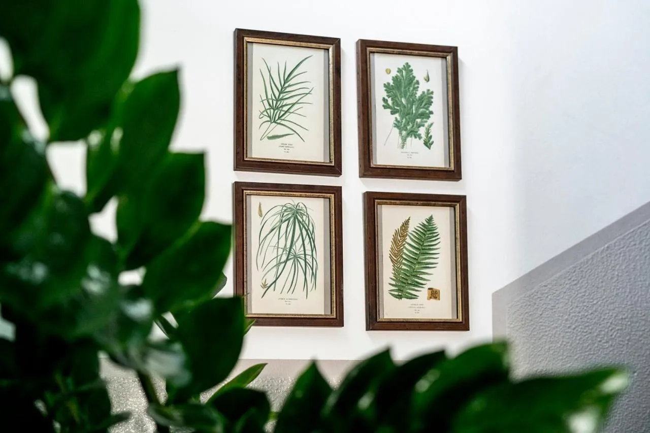 Decorative detail in L'Angelica Holiday Home