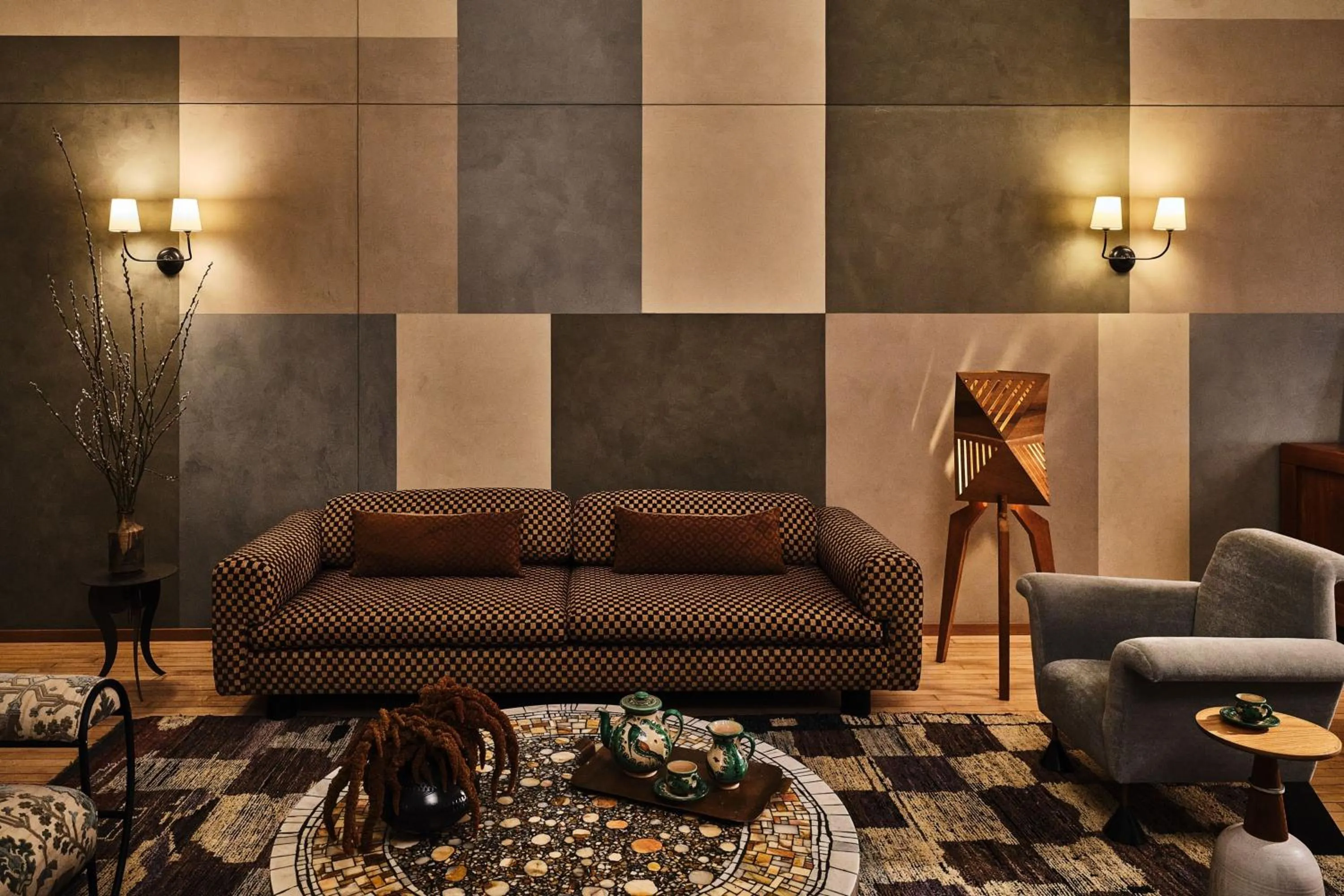 Photo of the whole room in Downtown Los Angeles Proper Hotel, a Member of Design Hotels