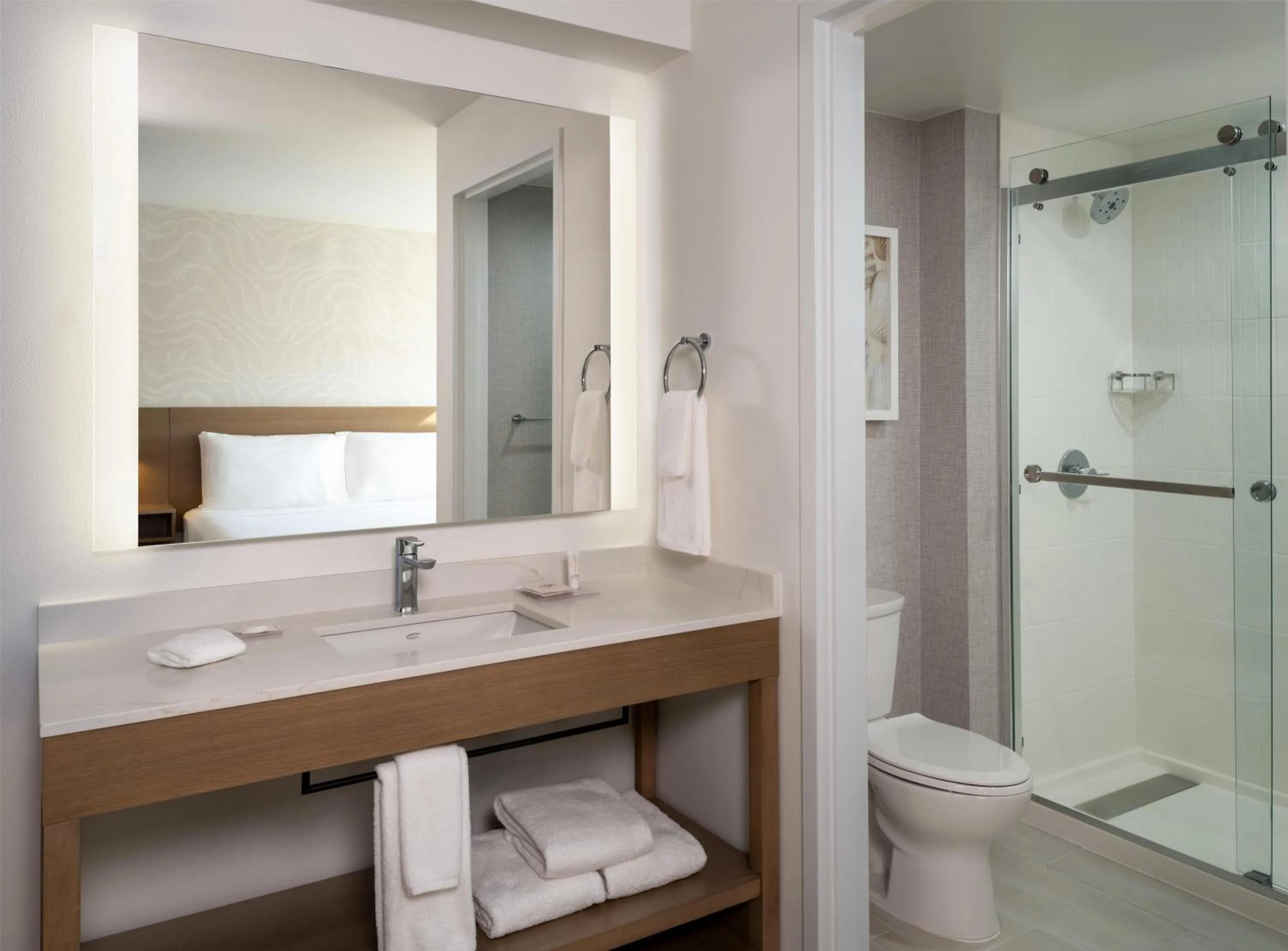 Bathroom in Hyatt Place Fort Myers Estero - Newly Renovated