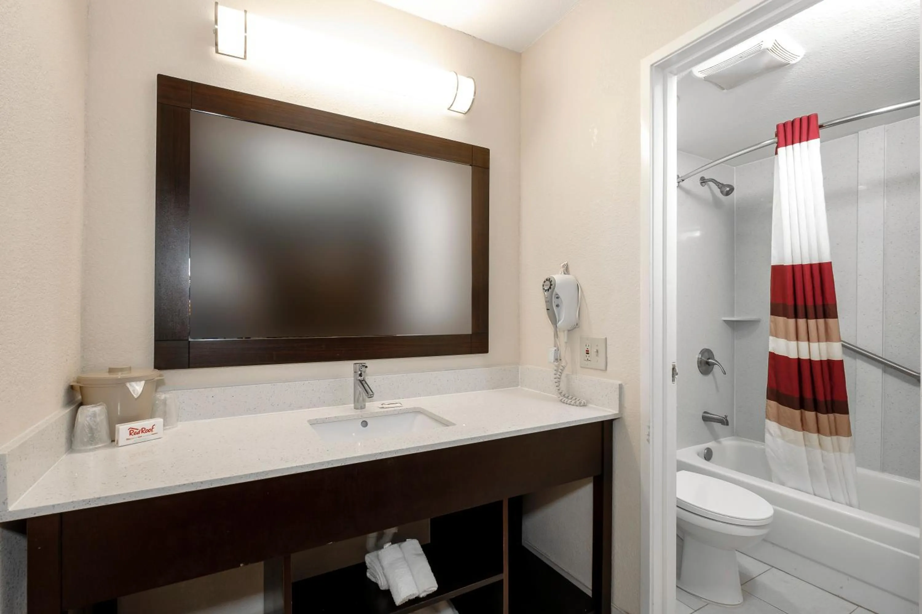 Bathroom in Red Roof Inn Tallahassee - University