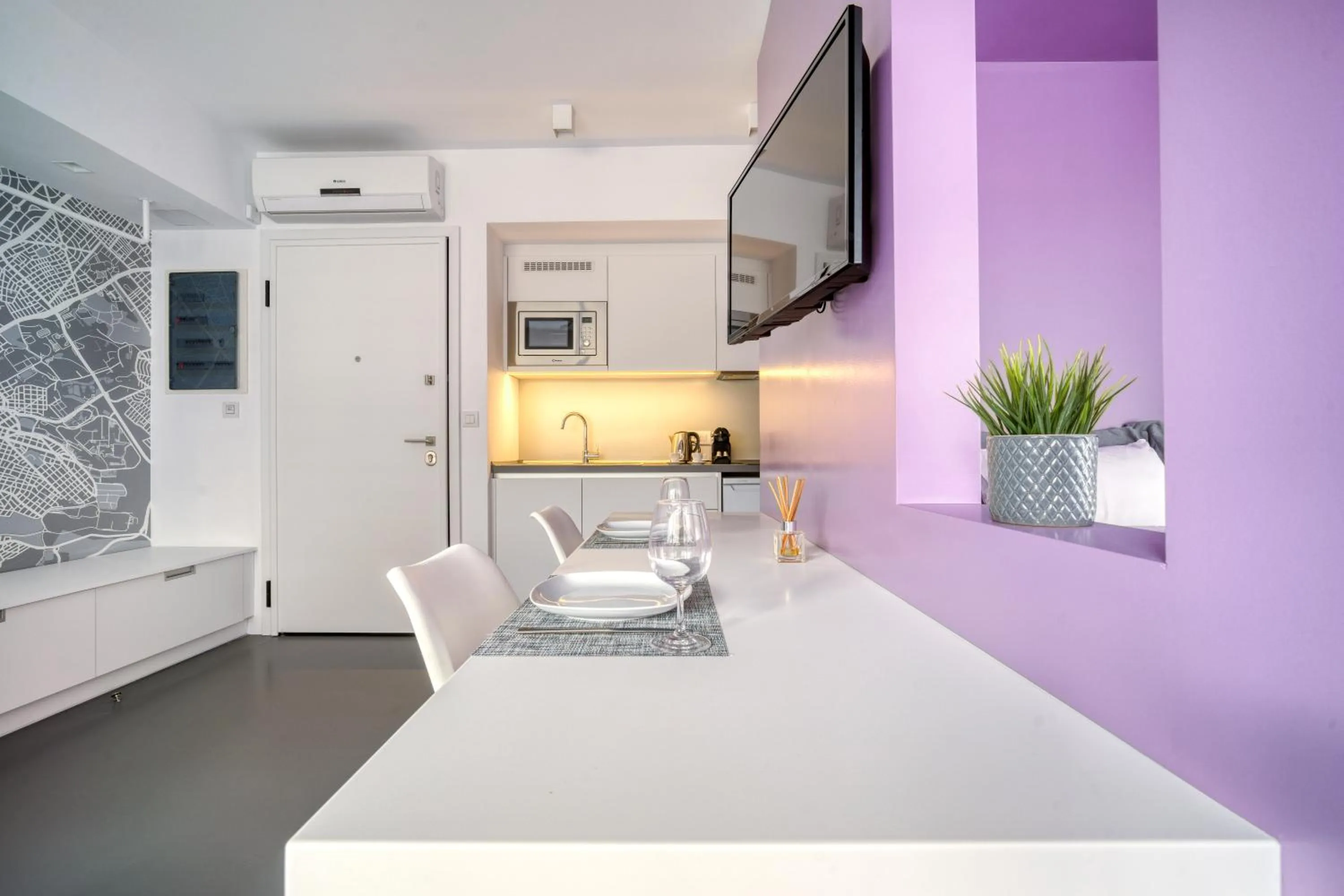 kitchen in Athens Color Cube