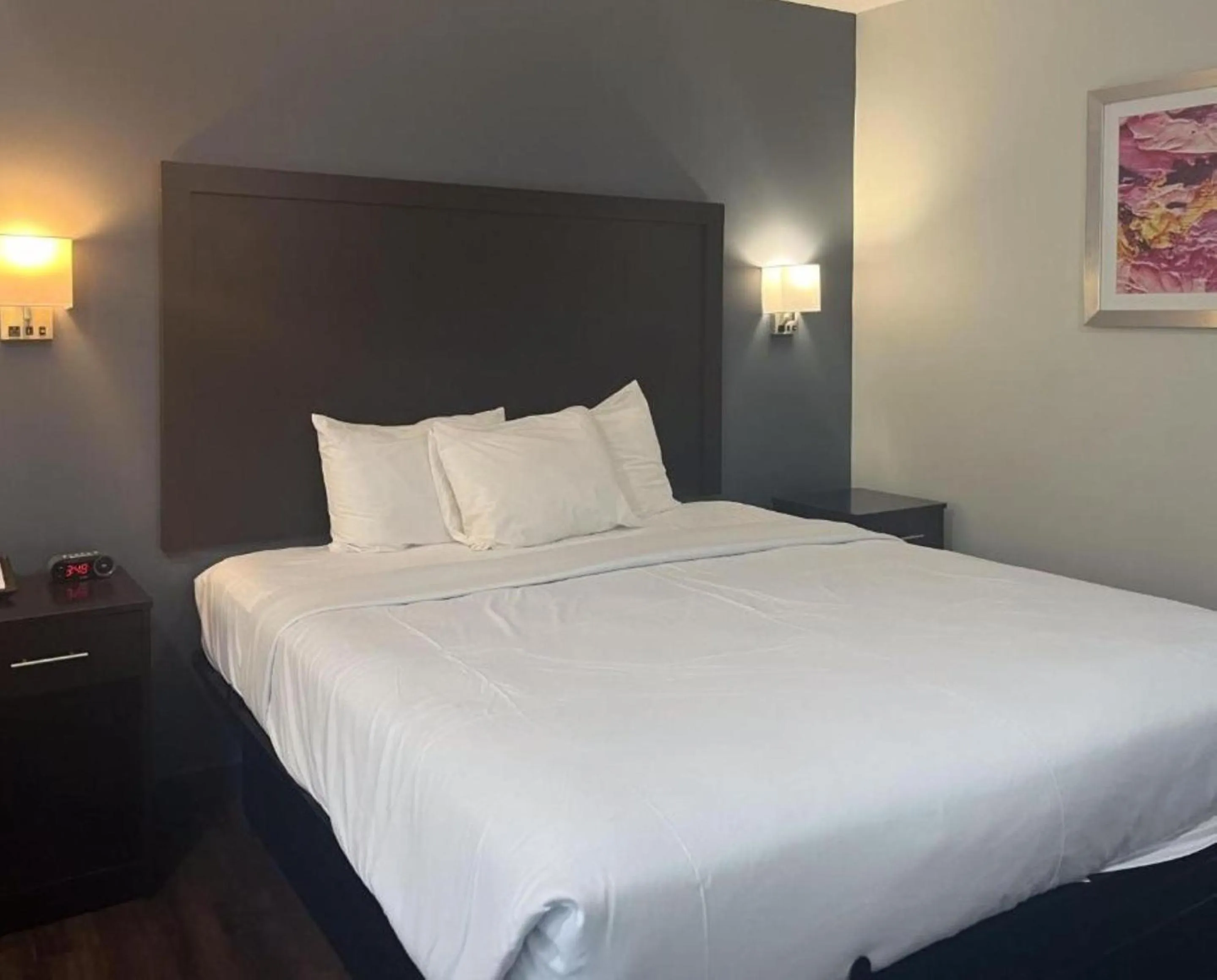 Bed in Studio 6 Huntsville, AL - US Space & Rocket Center