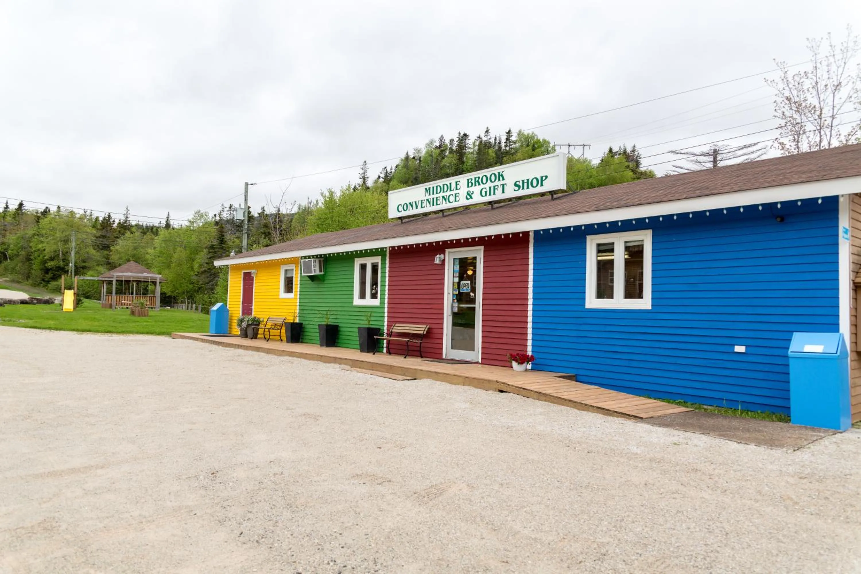Property building in Middle Brook Cottages & Chalets