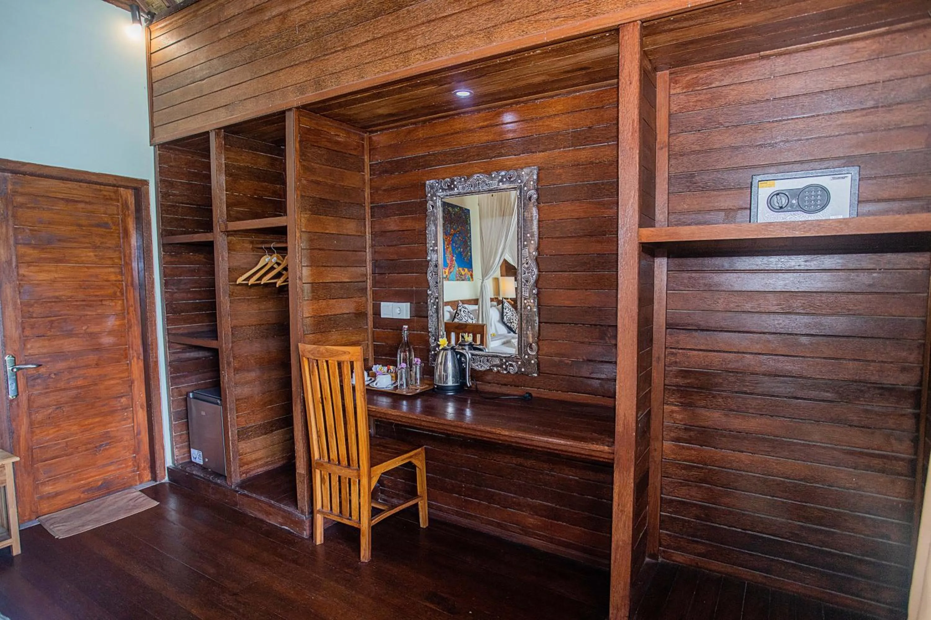 Coffee/tea facilities in D'Muncuk Huts Lembongan