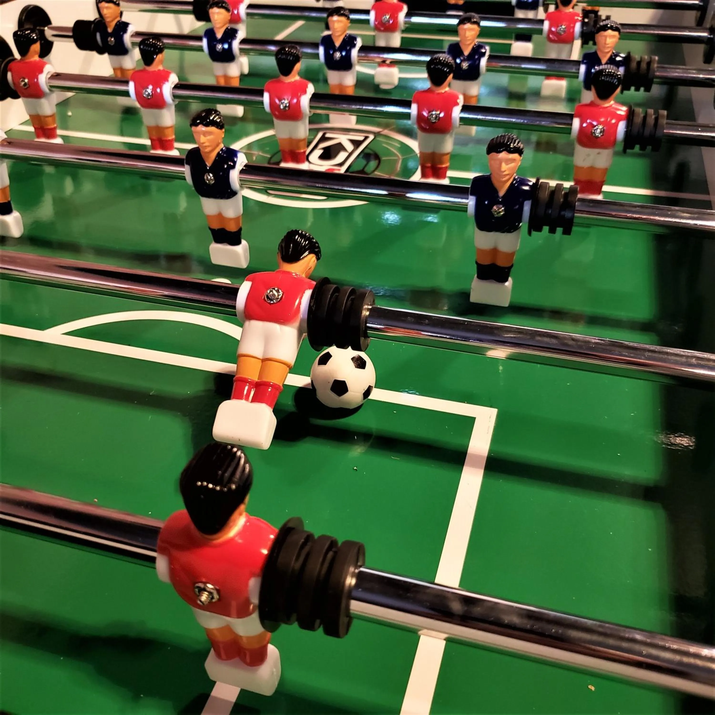 Communal lounge/ TV room in HOSTEL Auberge Clarksdale