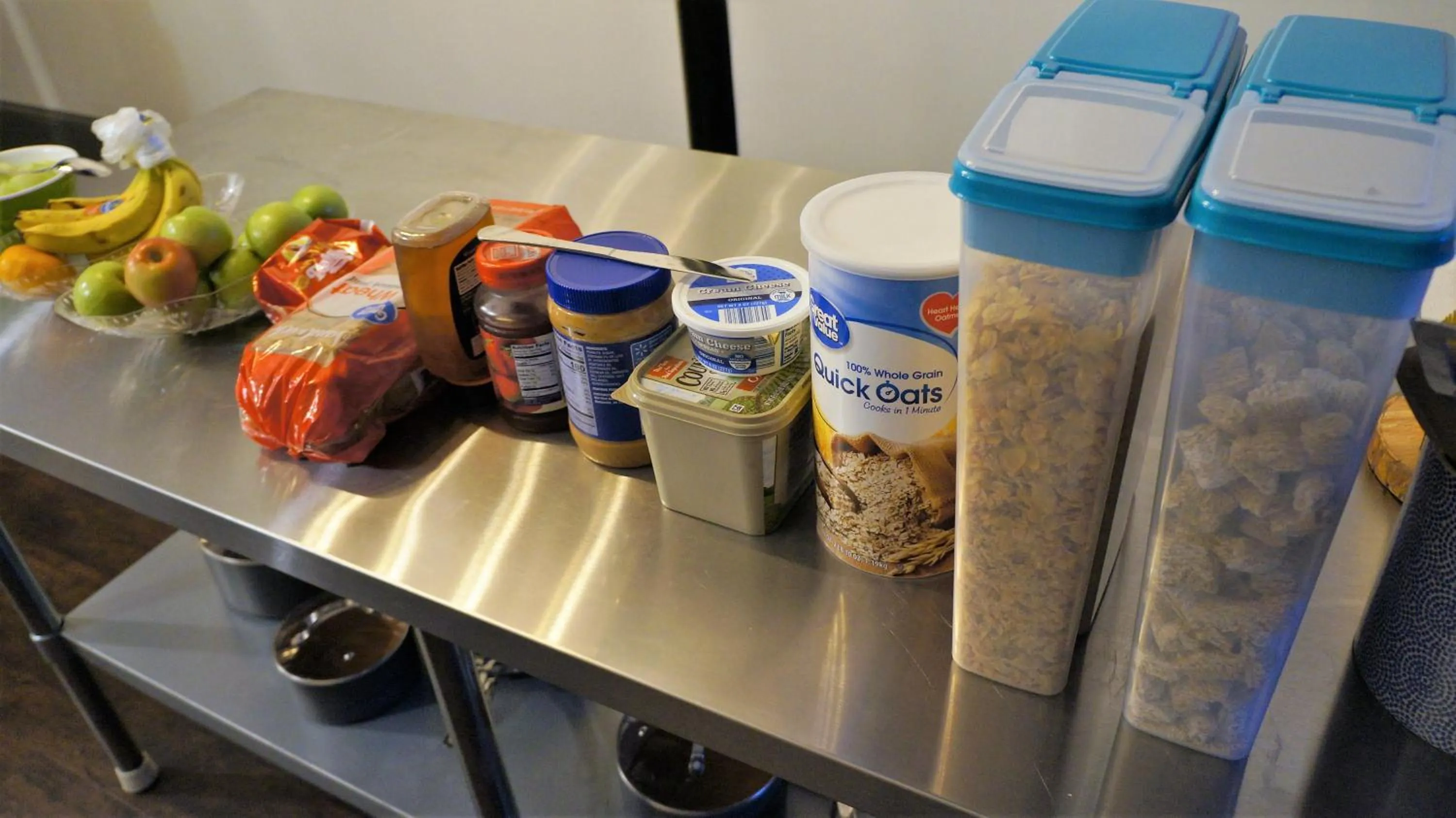 Breakfast in HOSTEL Auberge Clarksdale