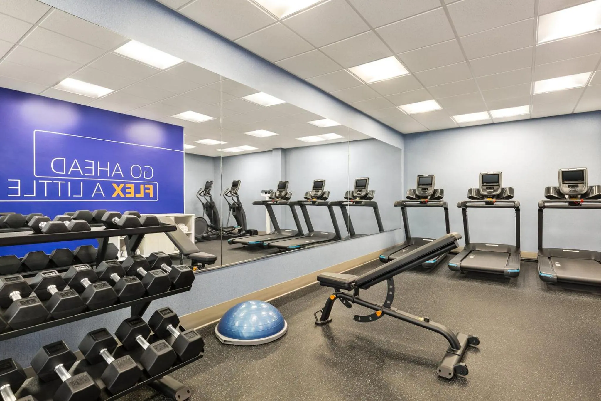Fitness centre/facilities in Holiday Inn Express & Suites - Tuscaloosa-University by IHG