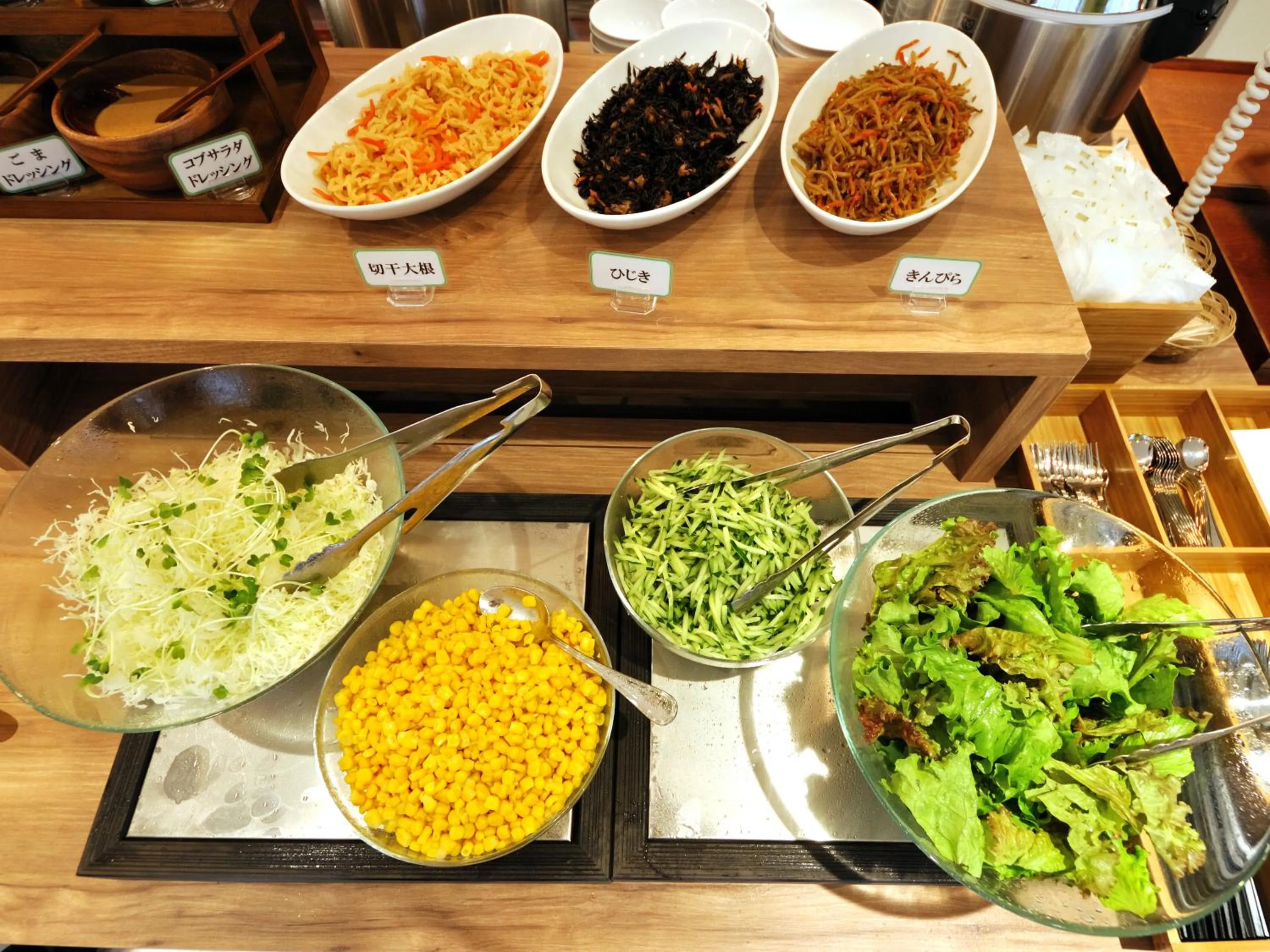 Breakfast in Green Rich Hotel Tottori Ekimae (Artificial hot spring Futamata Yunohana)