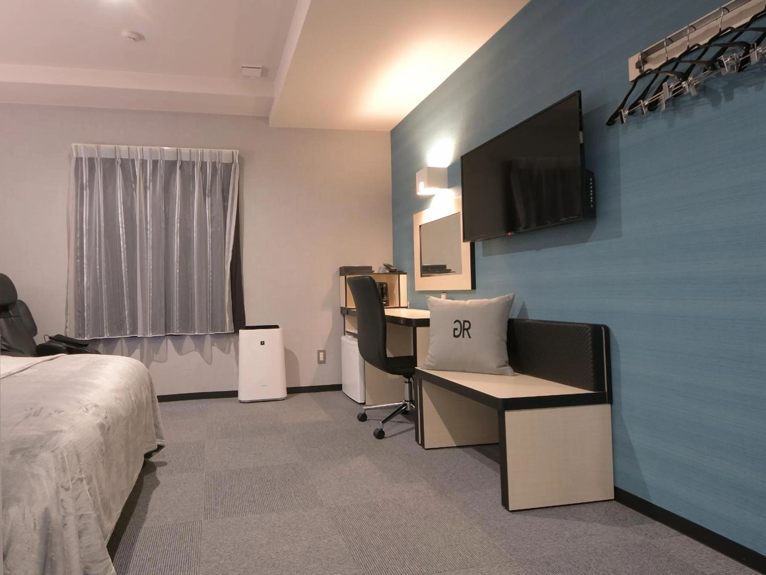 Photo of the whole room, Bed in Green Rich Hotel Tottori Ekimae (Artificial hot spring Futamata Yunohana)