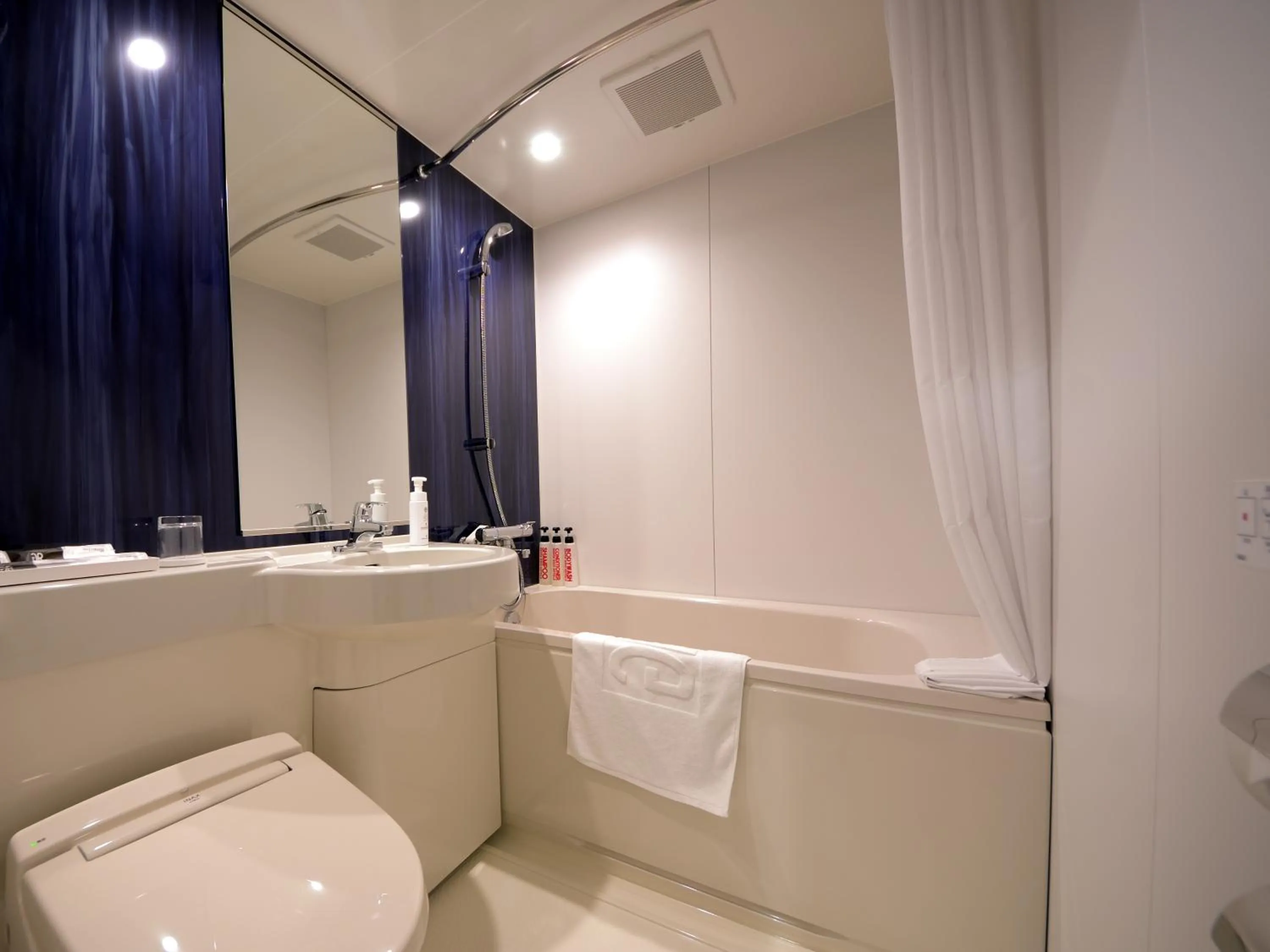 Bathroom in Green Rich Hotel Tottori Ekimae (Artificial hot spring Futamata Yunohana)